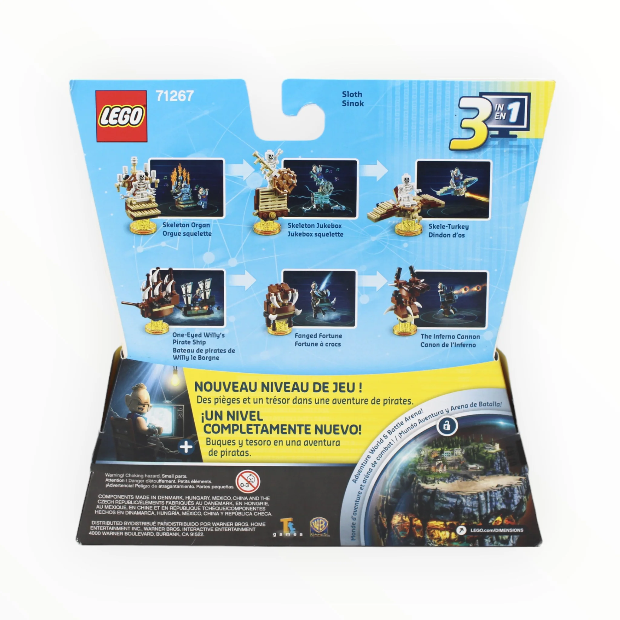 Retired Set 71267 Dimensions Level Pack - The Goonies - Image 2