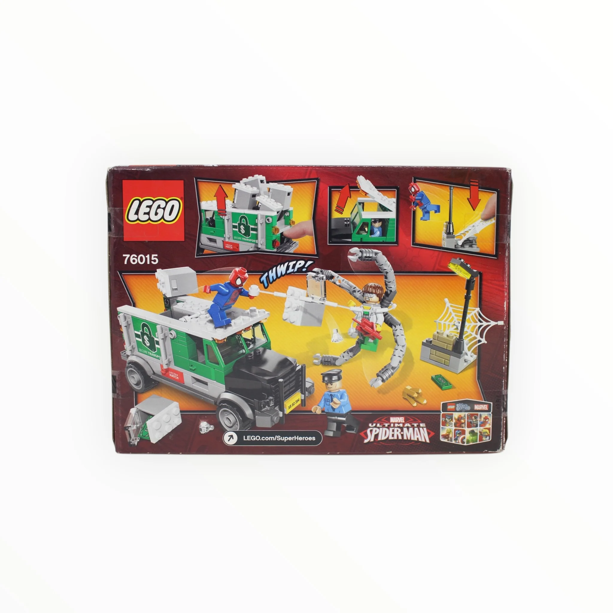 Retired Set 76015 Marvel Super Heroes Doc Ock Truck Heist (damaged box) - Image 2