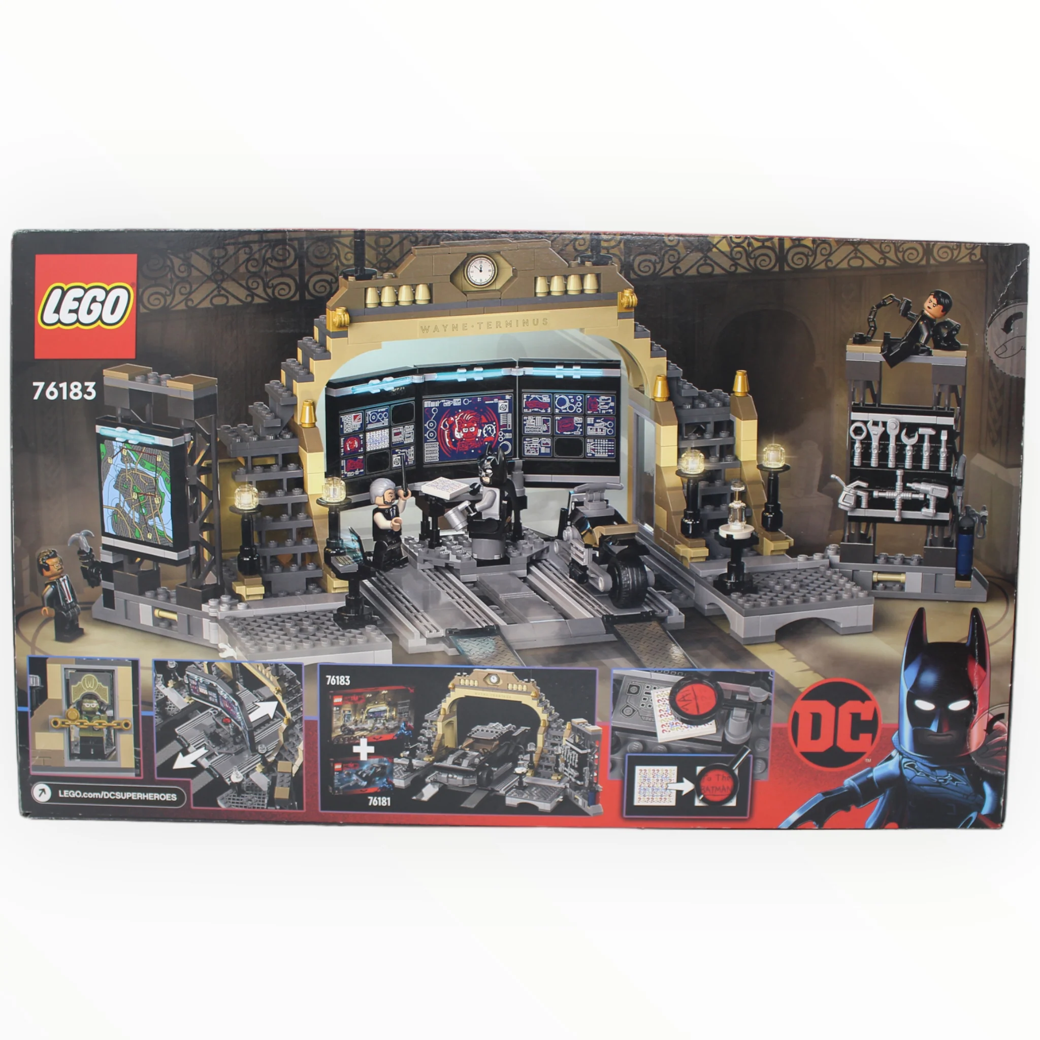 Retired Set 76183 The Batman Batcave: The Riddler Face-off - Image 2