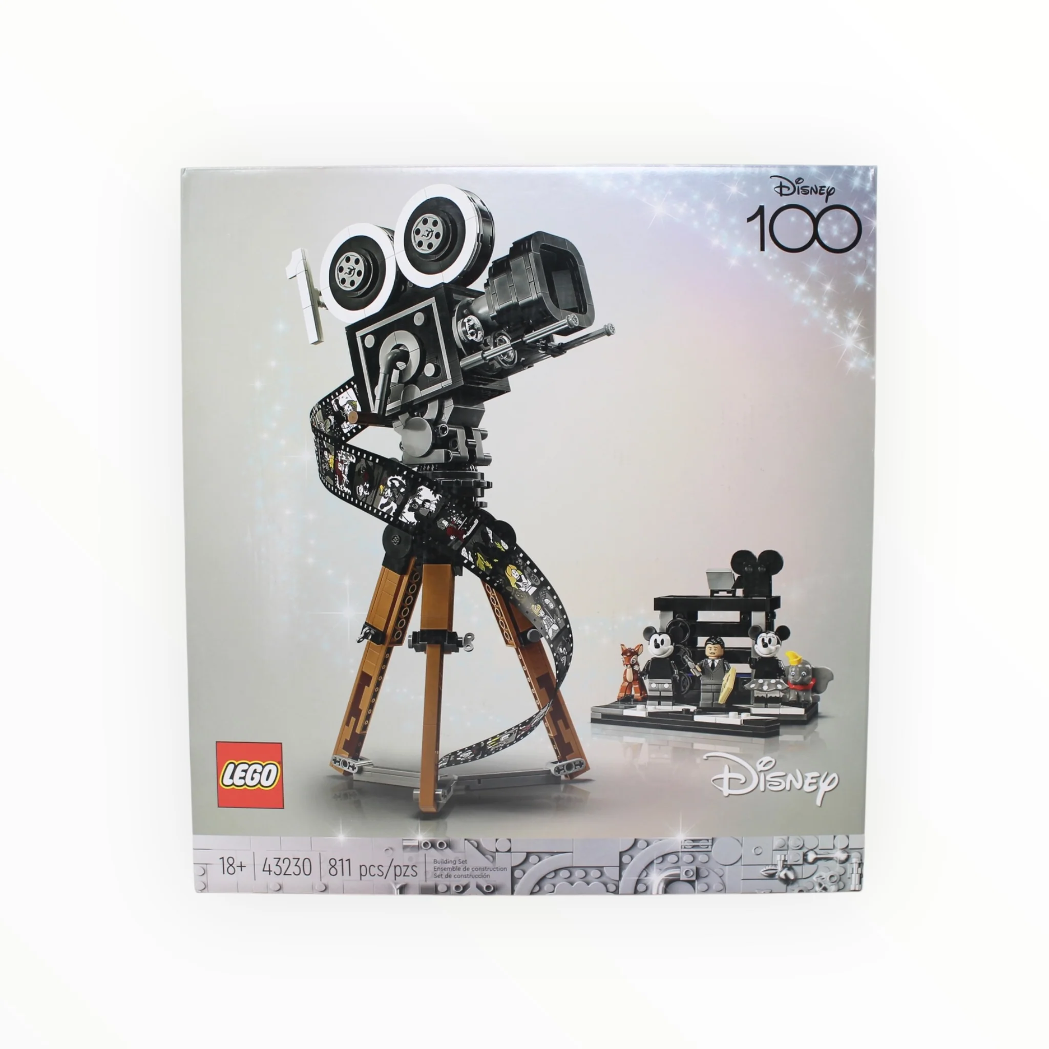 Retired Set 43230 Disney 100 Walt Disney Tribute Camera