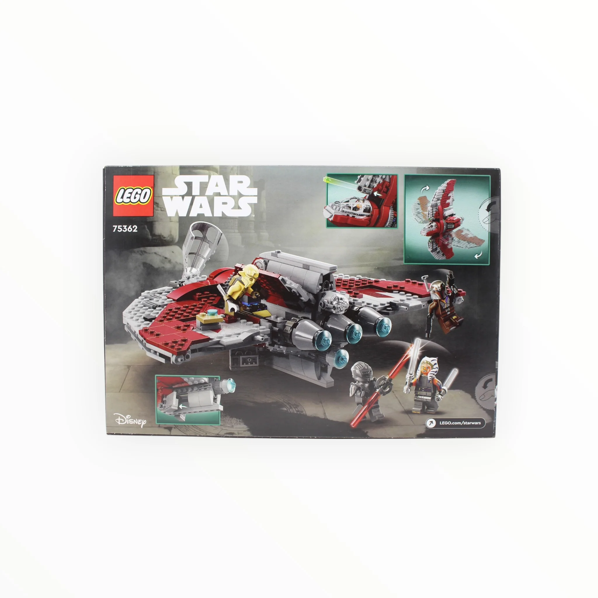 Retired Set 75362 Star Wars Ahsoka Tano’s T-6 Jedi Shuttle - Image 2