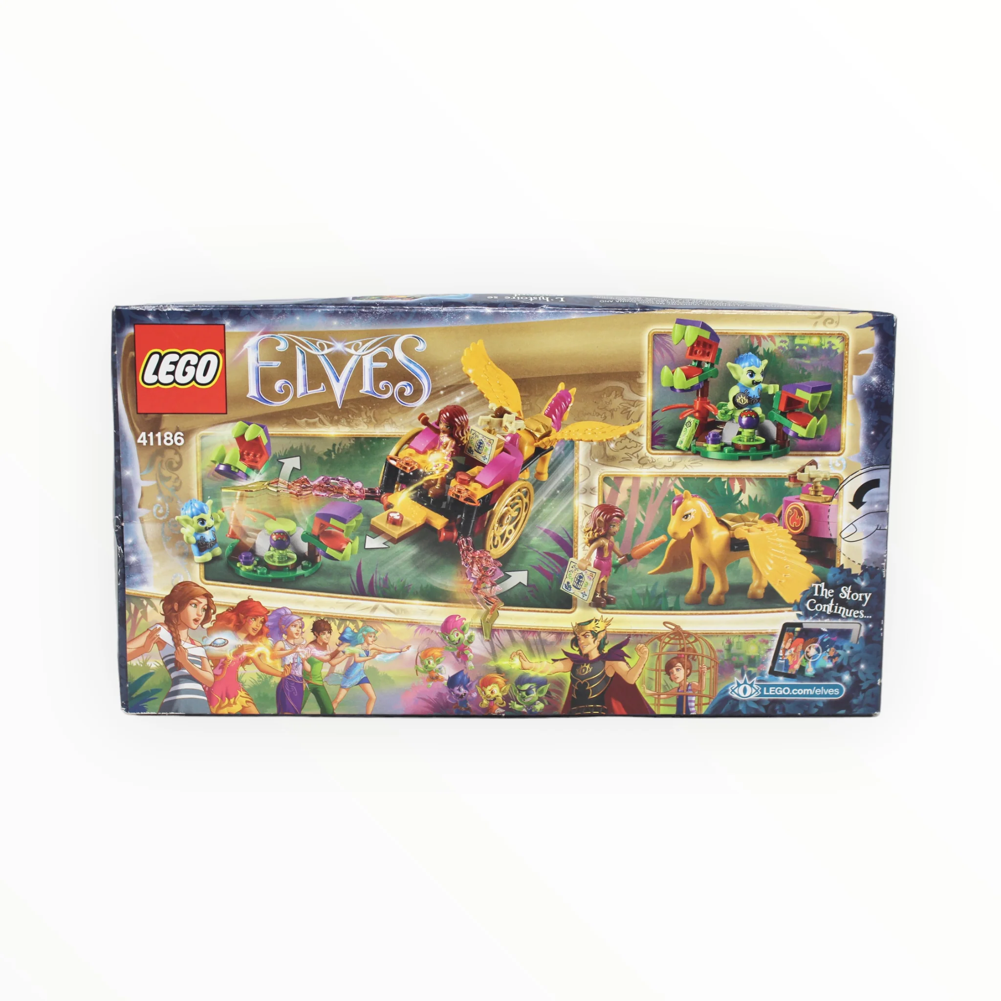 Retired Set 41186 Elves Azari & the Goblin Forest Escape - Image 2