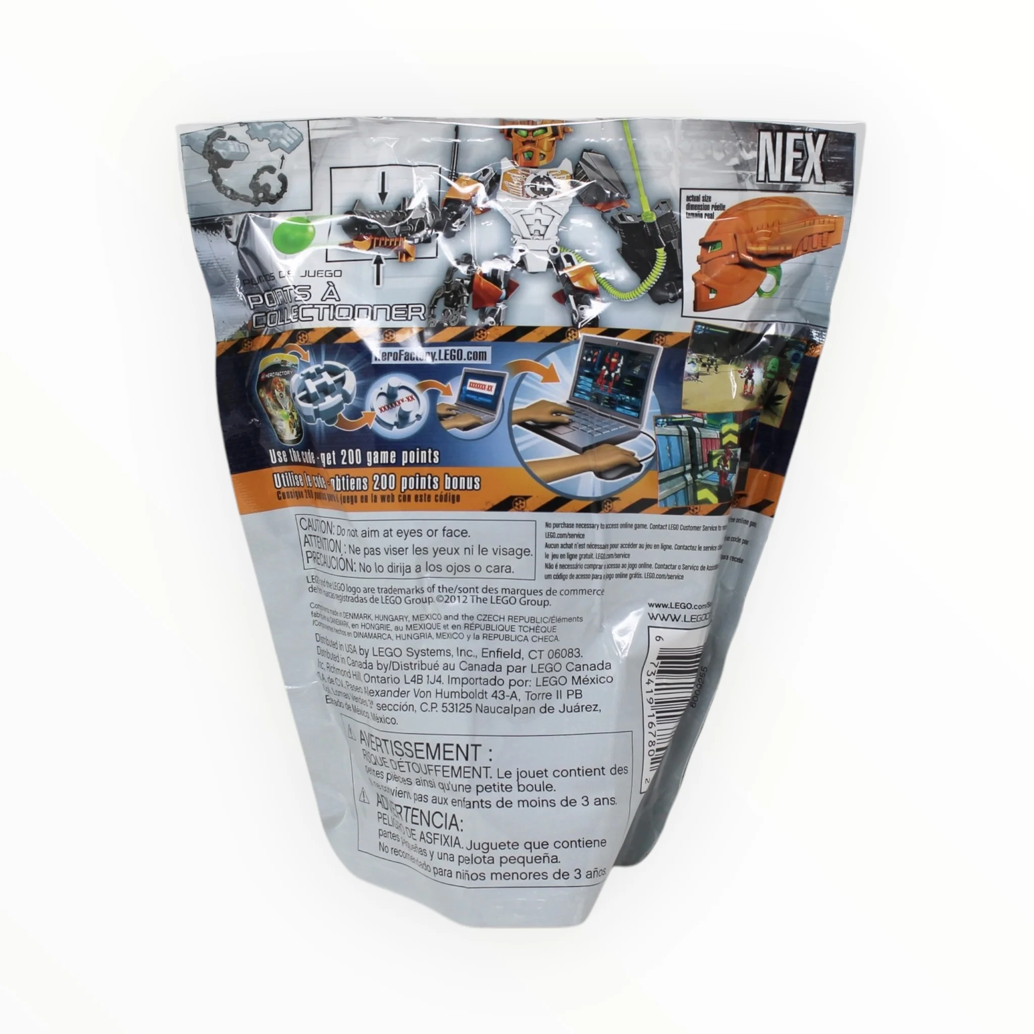 Certified Used Set 6221 Hero Factory Nex - Image 2