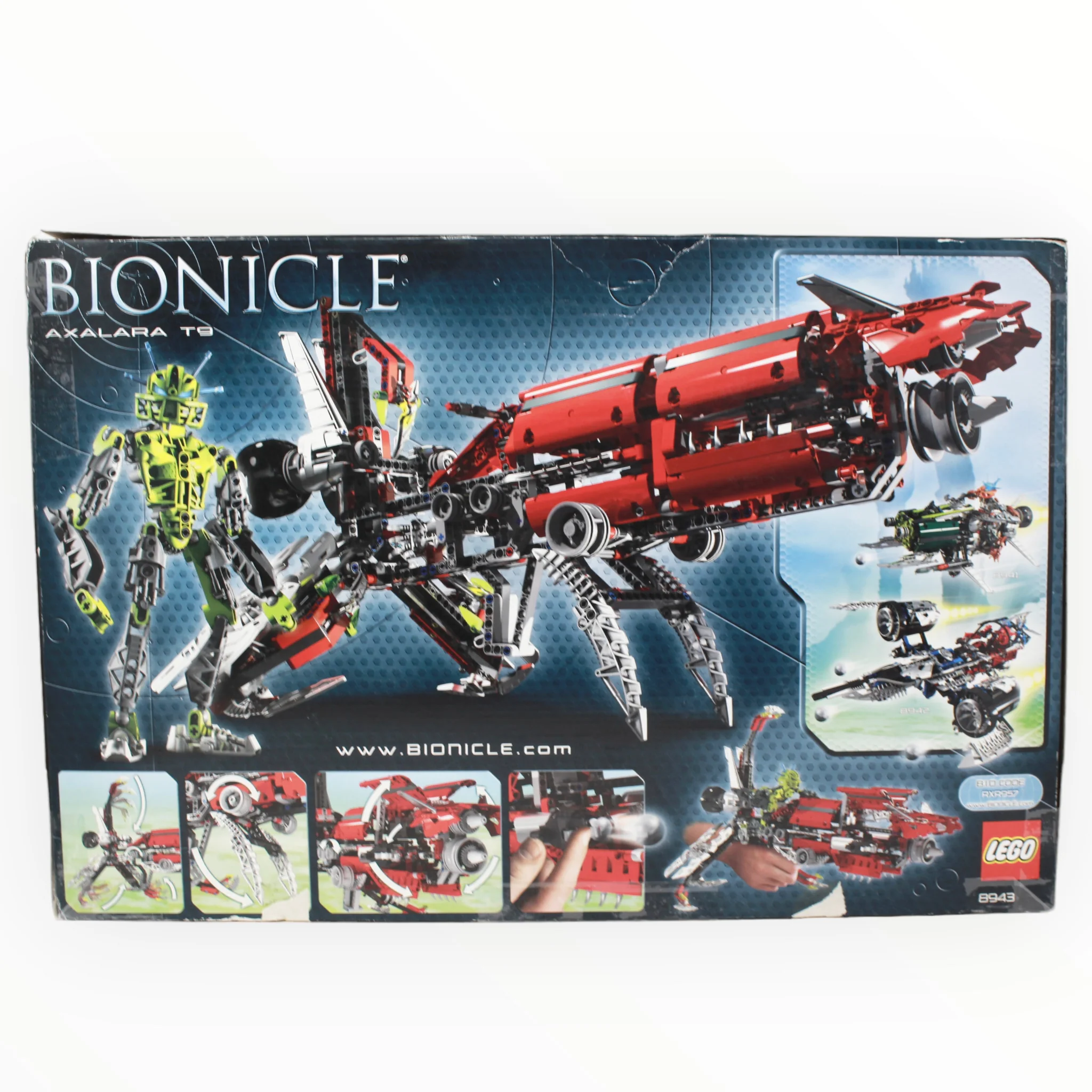Certified Used Set 8943 Bionicle Axalara T9 - Image 2