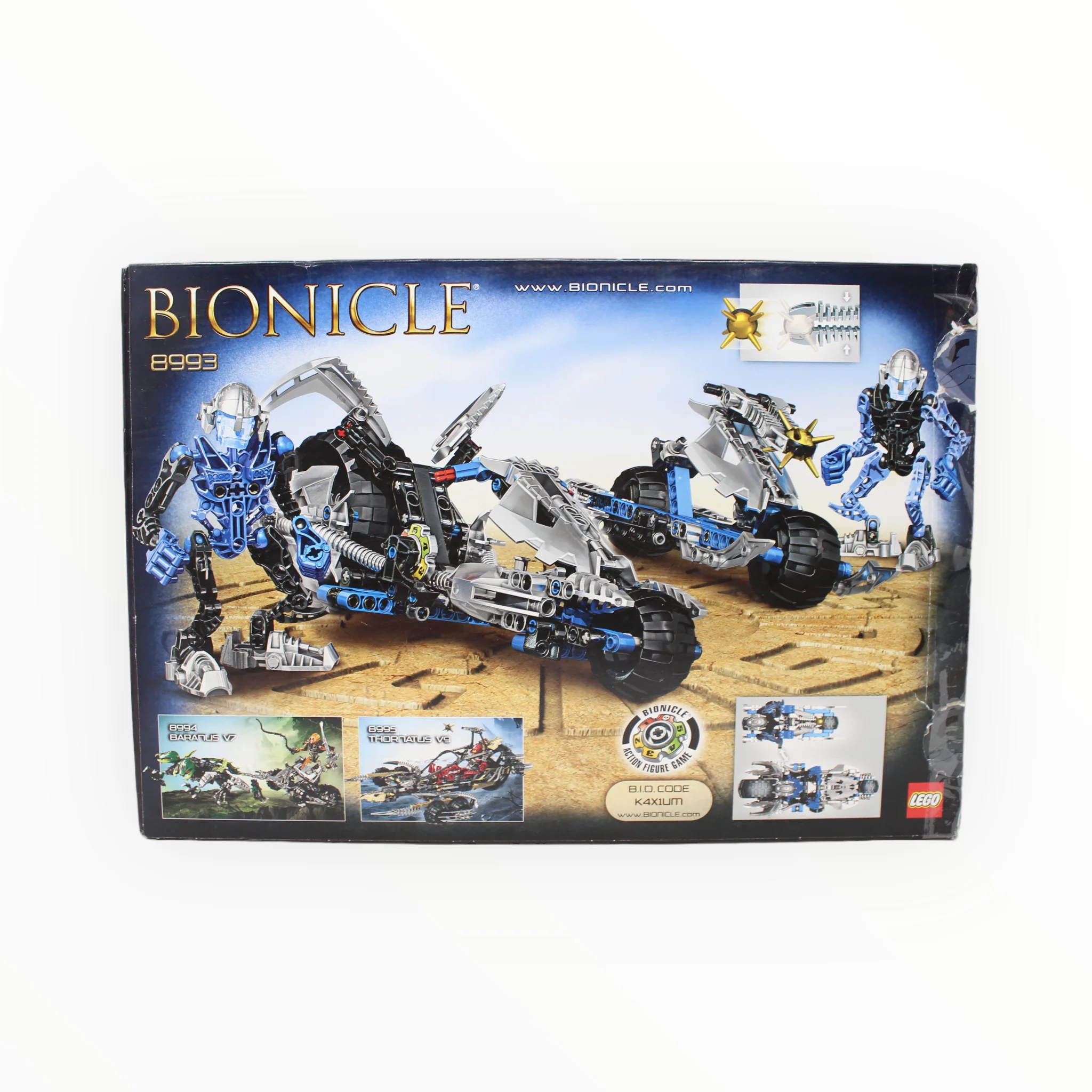 Certified Used Set 8993 Bionicle Kaxium V3 - Image 2