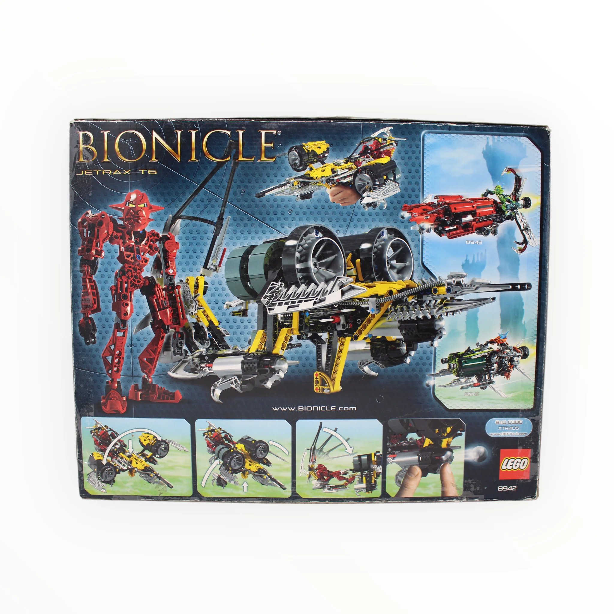 Certified Used Set 8942 Bionicle Jetrax T6 - Image 2