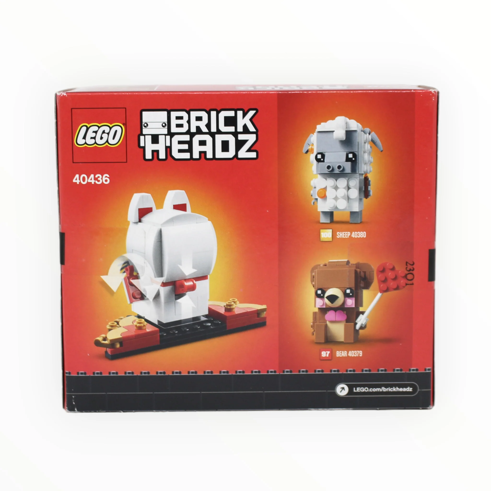 Retired Set 40436 BrickHeadz Lucky Cat - Image 2