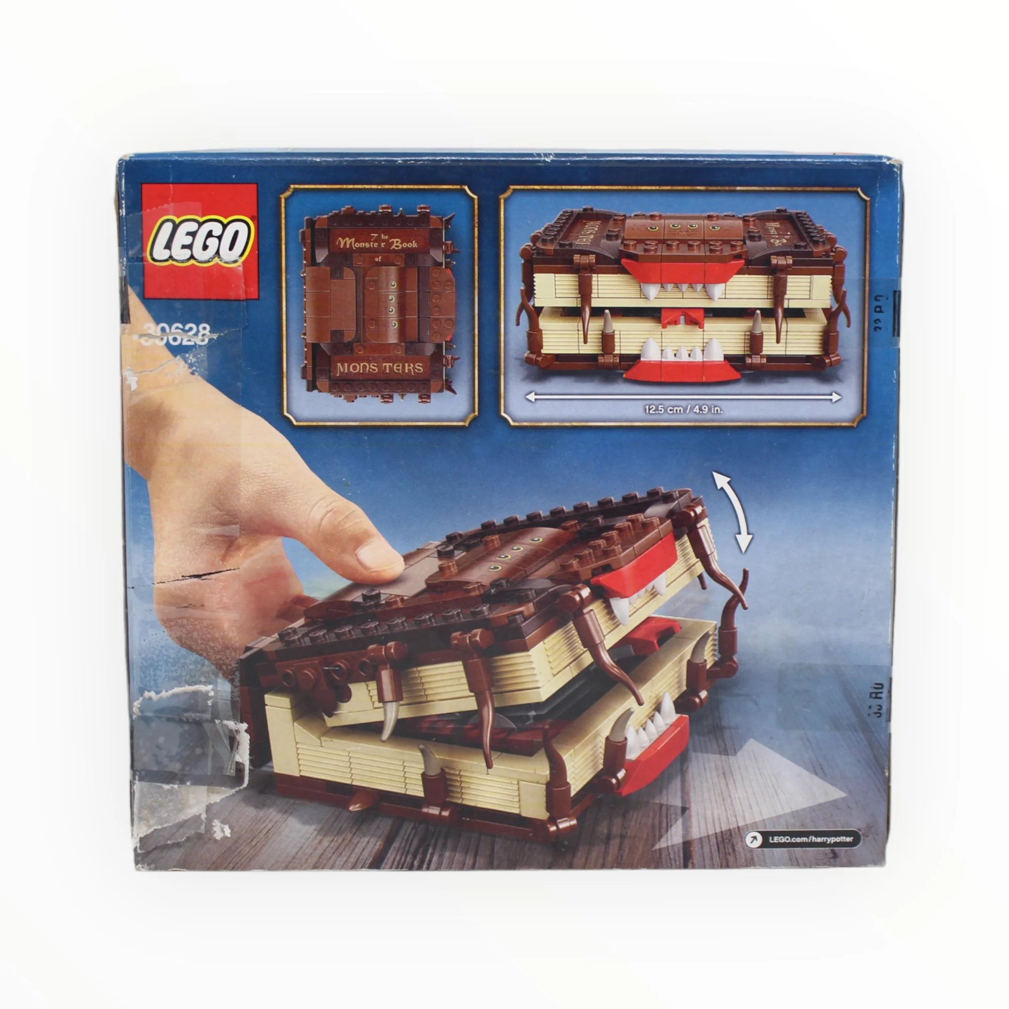 Certified Used Set 30628 Harry Potter The Monster Book of Monsters (open box, sealed bags) - Image 2
