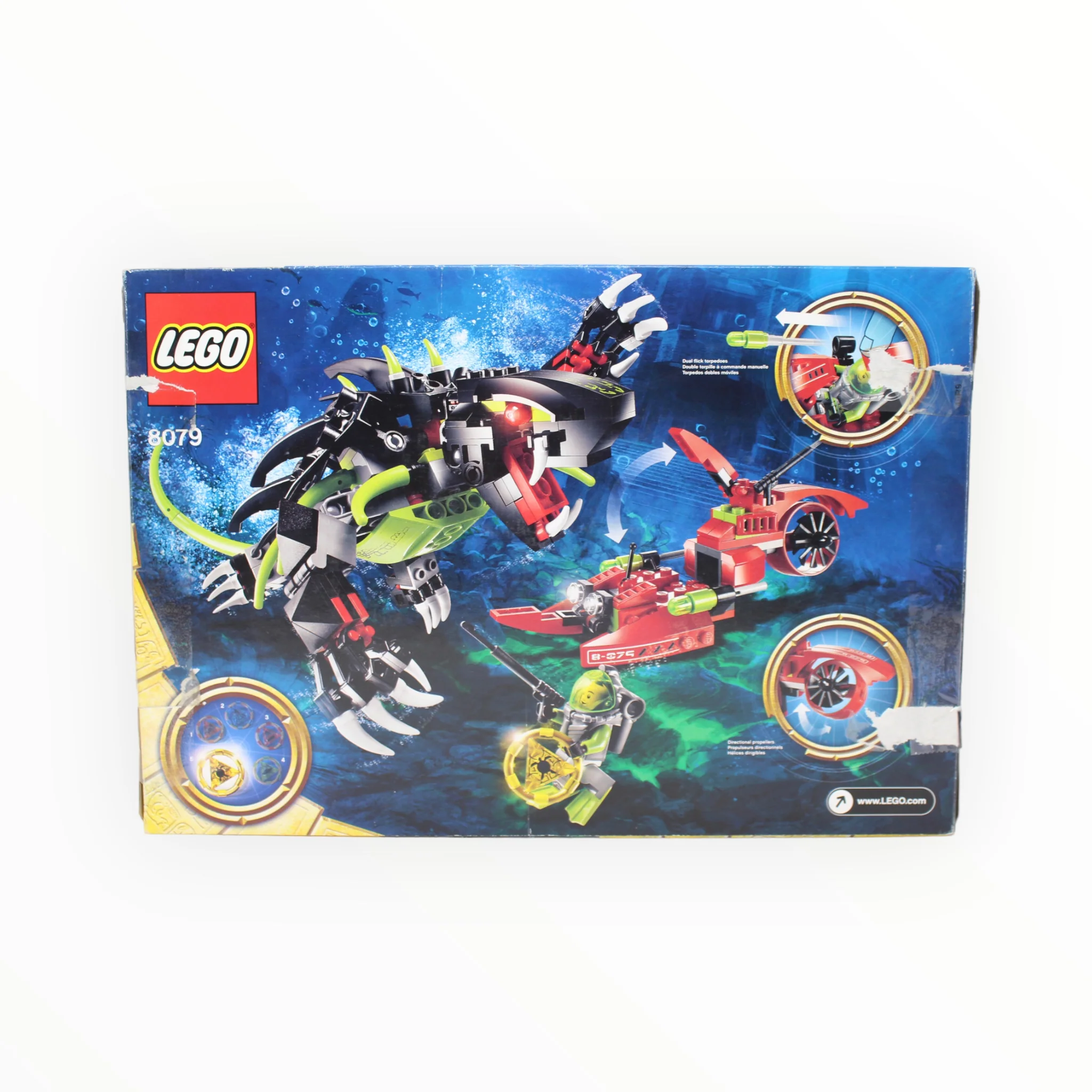 Certified Used Set 8079 Atlantis Shadow Snapper - Image 2