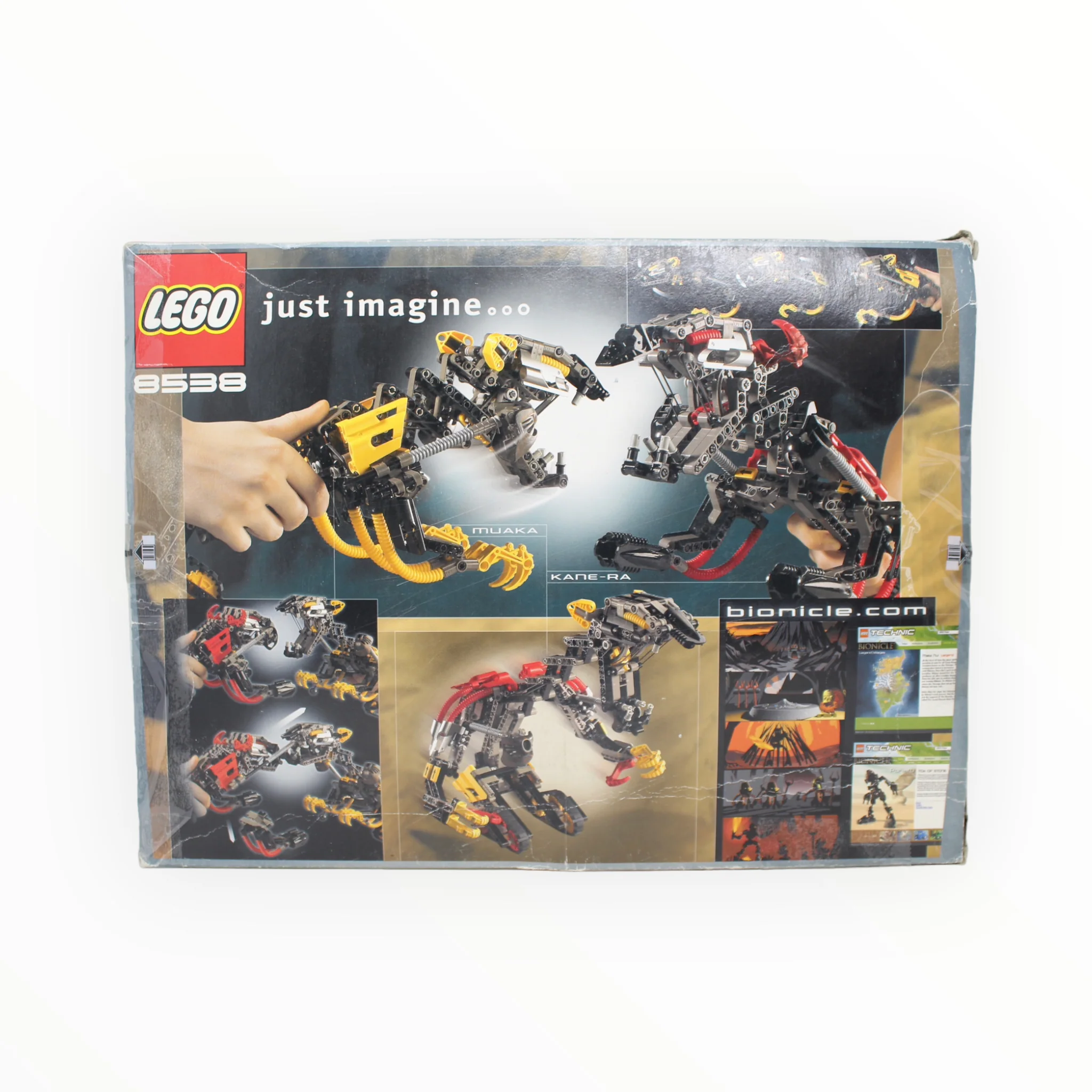 Certified Used Set 8538 Bionicle Muaka & Kane-Ra - Image 2