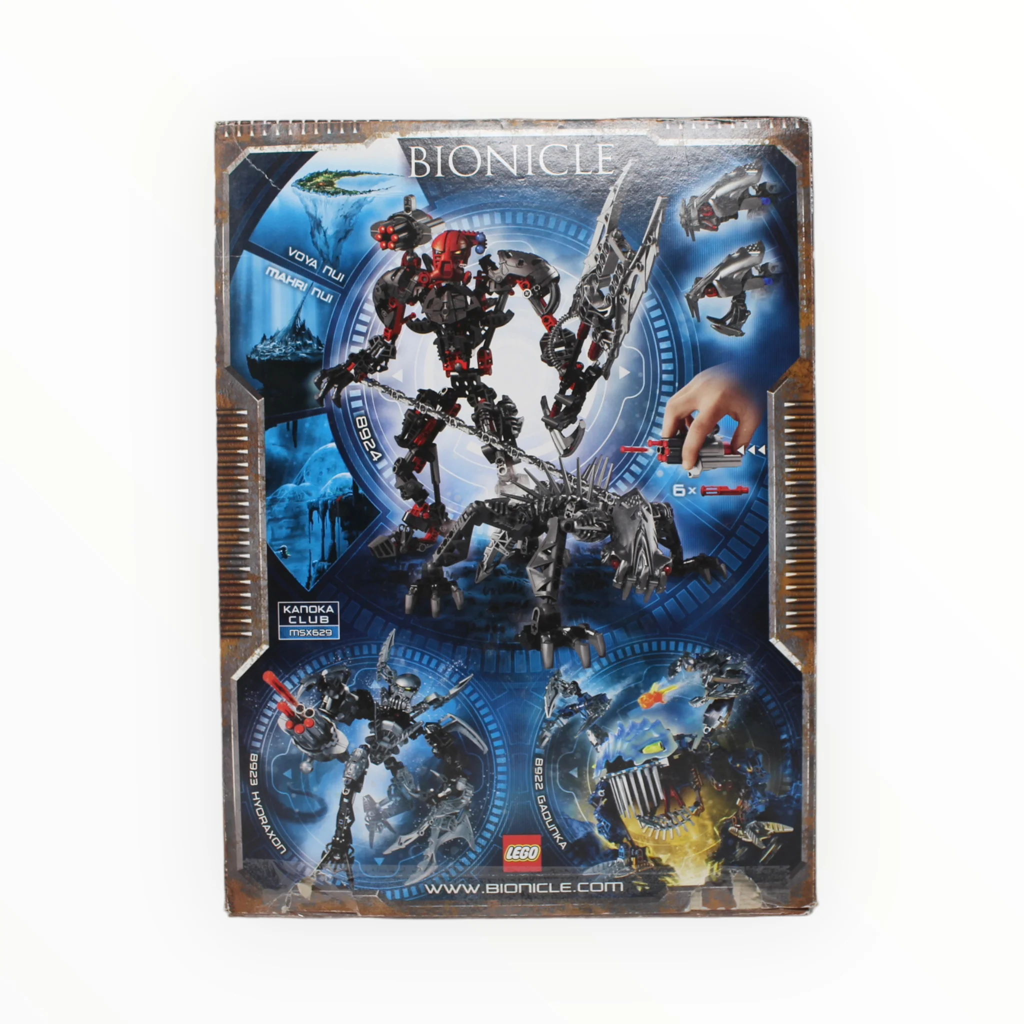 Certified Used Set 8924 Bionicle Maxilos & Spinax - Image 2