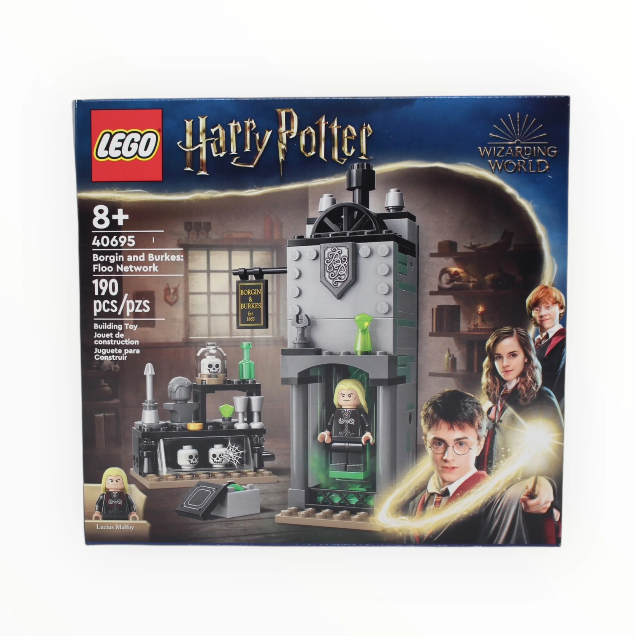 Retired Set 40695 Harry Potter Borgin and Burkes: Floo Network