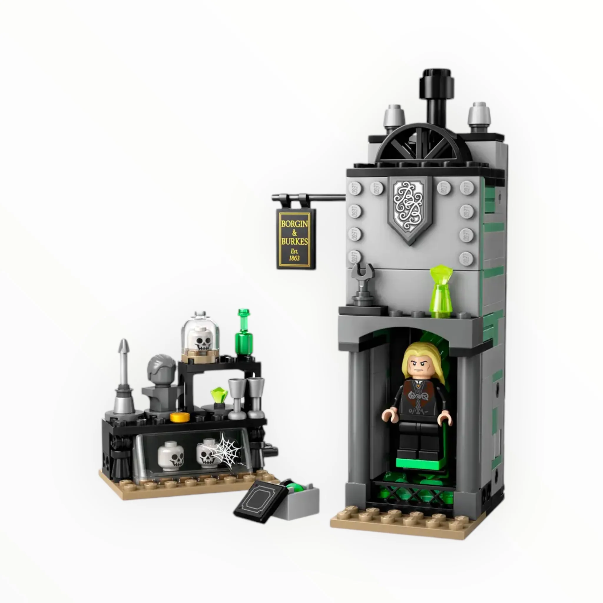 Retired Set 40695 Harry Potter Borgin and Burkes: Floo Network - Image 3