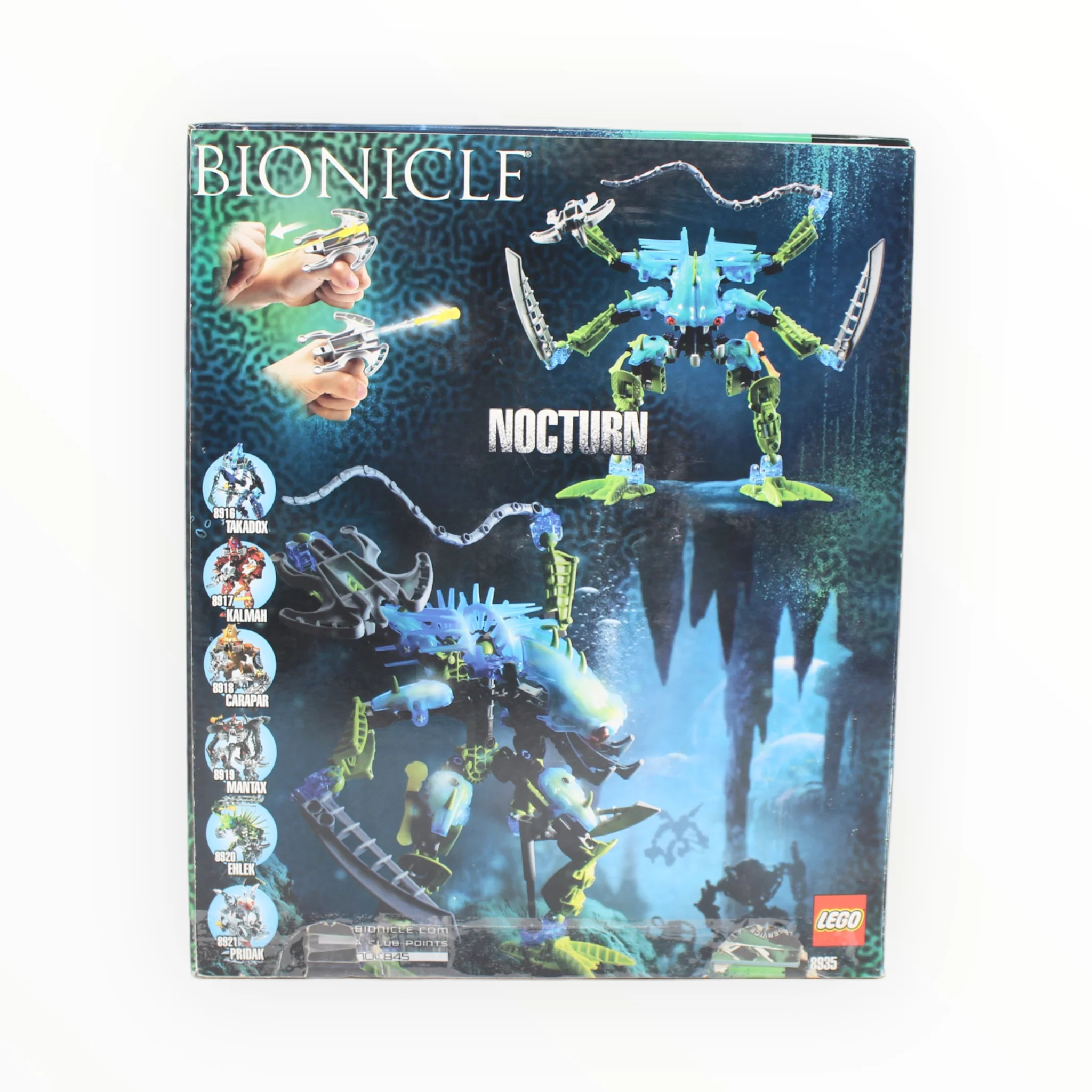 Certified Used Set 8935 Bionicle Nocturn - Image 2