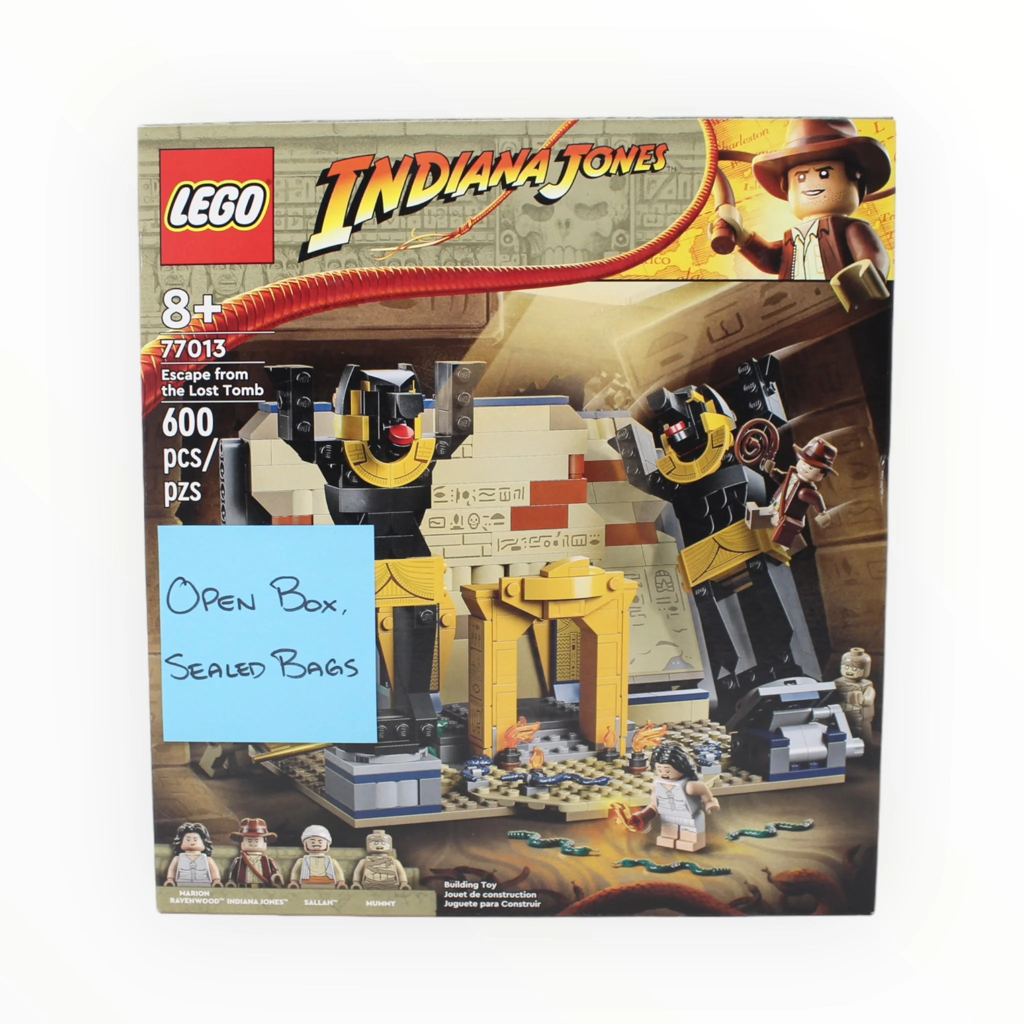 Certified Used Set 77013 Indiana Jones Escape from the Lost Tomb (open box, sealed bags) - Image 3