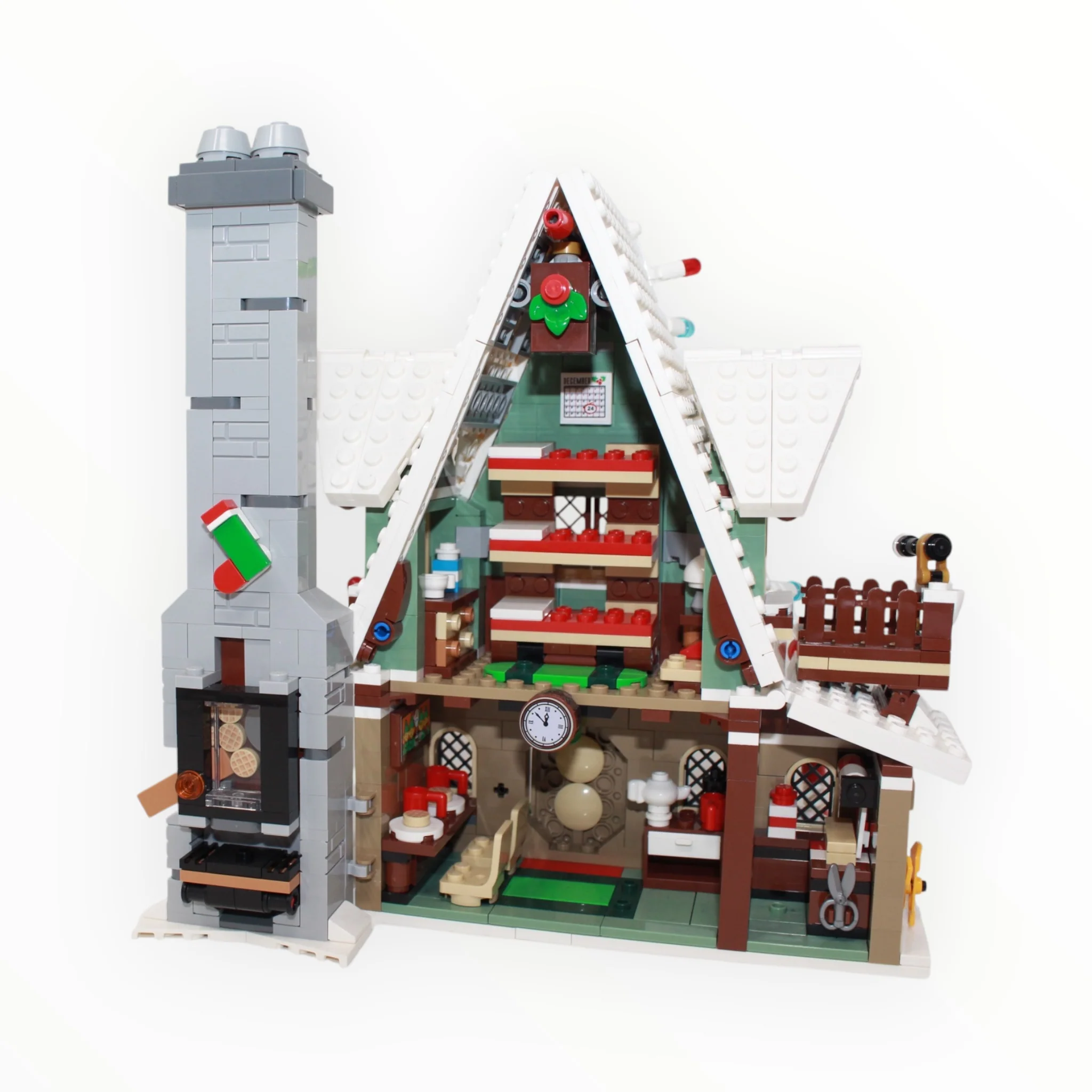 Used Set 10275 Icons Elf Club House - Image 3