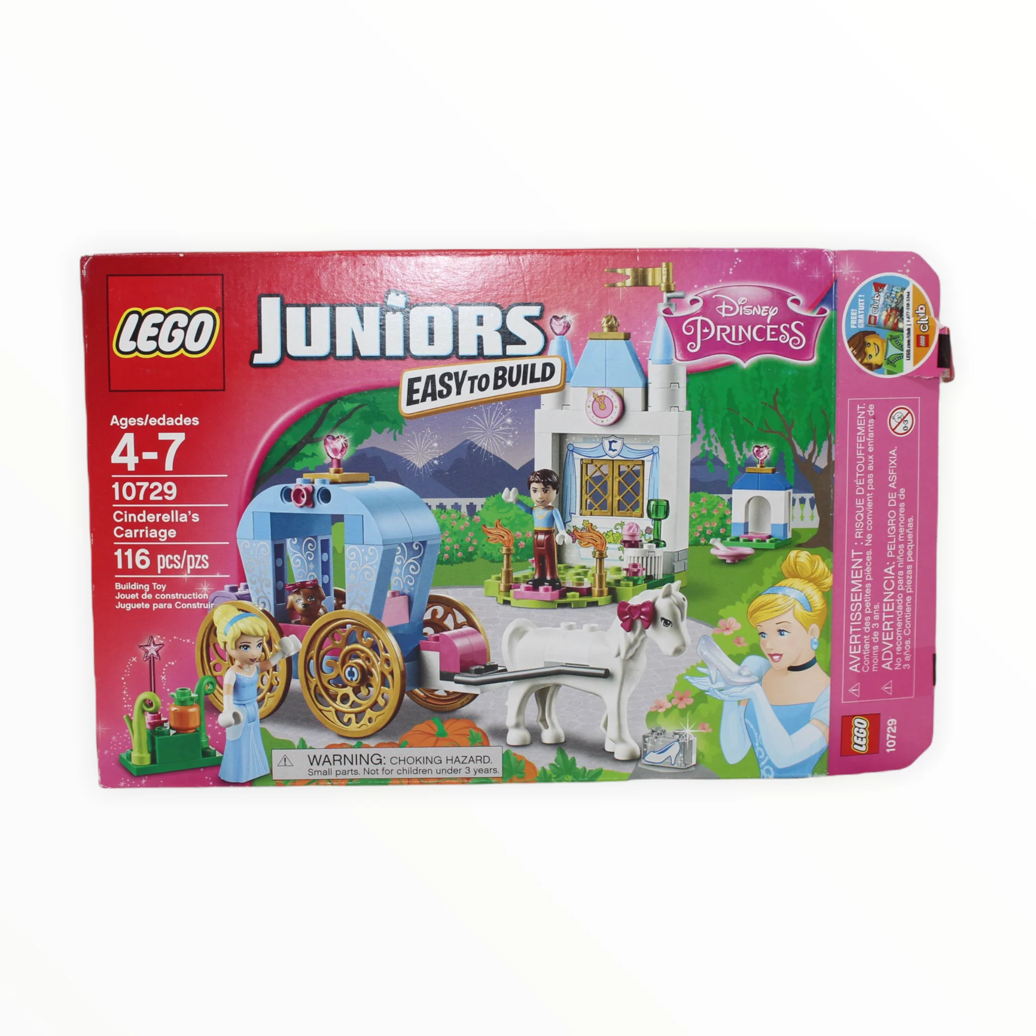 Used Set 10729 Disney Princess Cinderella’s Carriage - Image 5