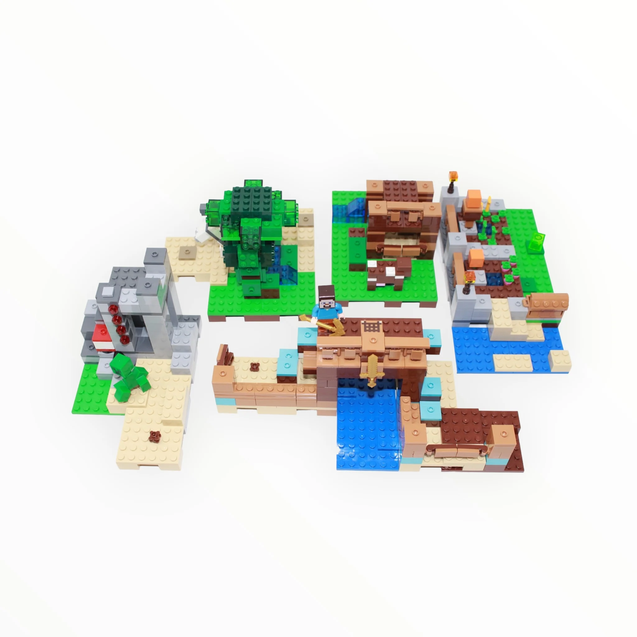 Used Set 21135 Minecraft The Crafting Box 2.0 - Image 4