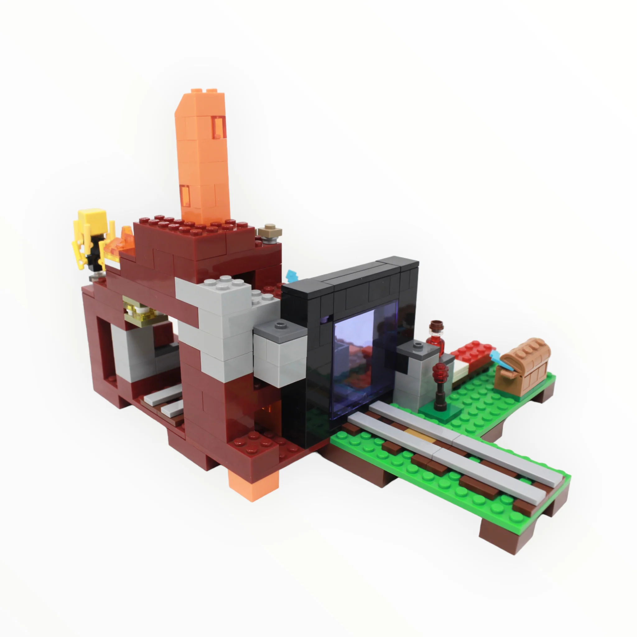 Used Set 21143 Minecraft The Nether Portal - Image 2