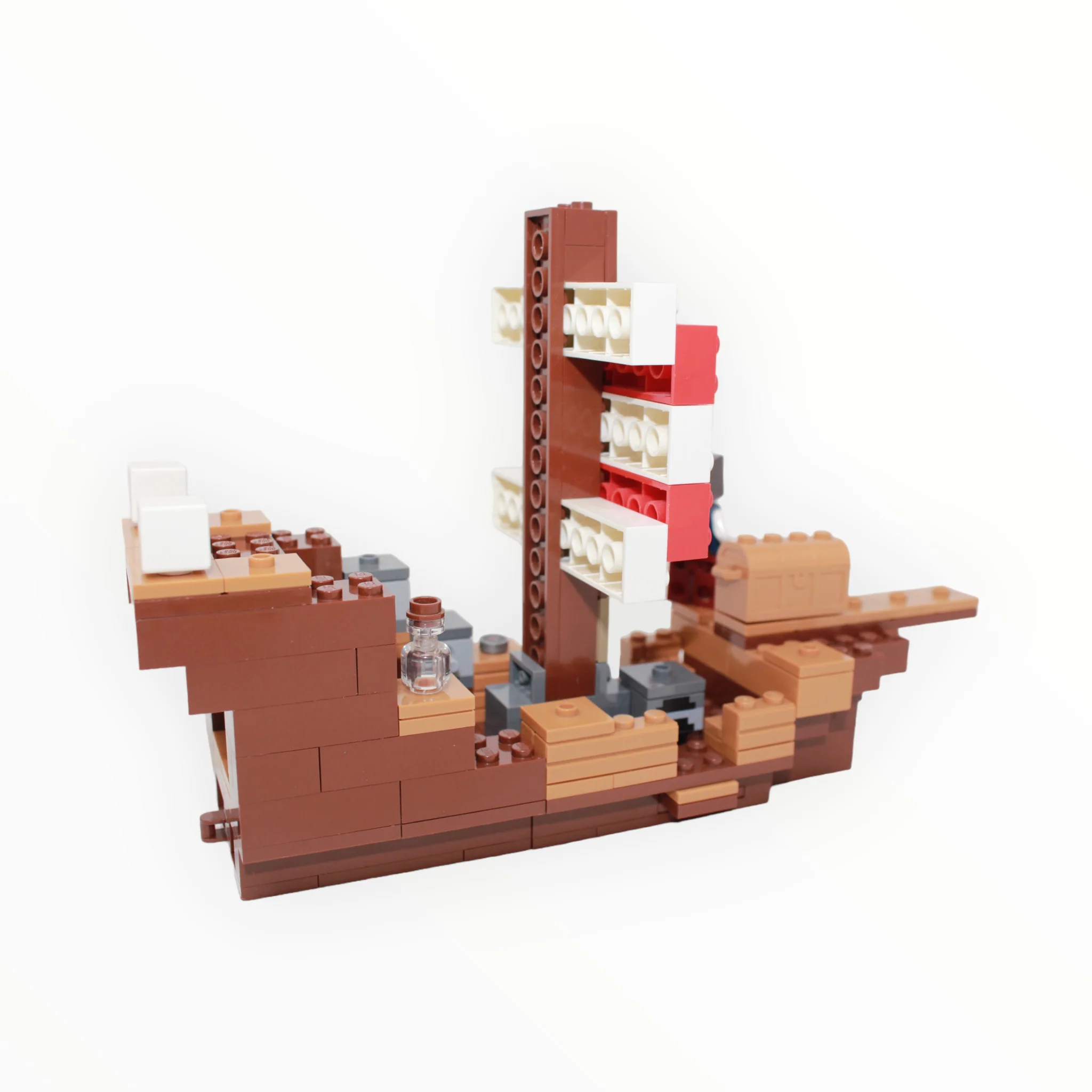 Used Set 21152 Minecraft The Pirates Ship Adventure - Image 3