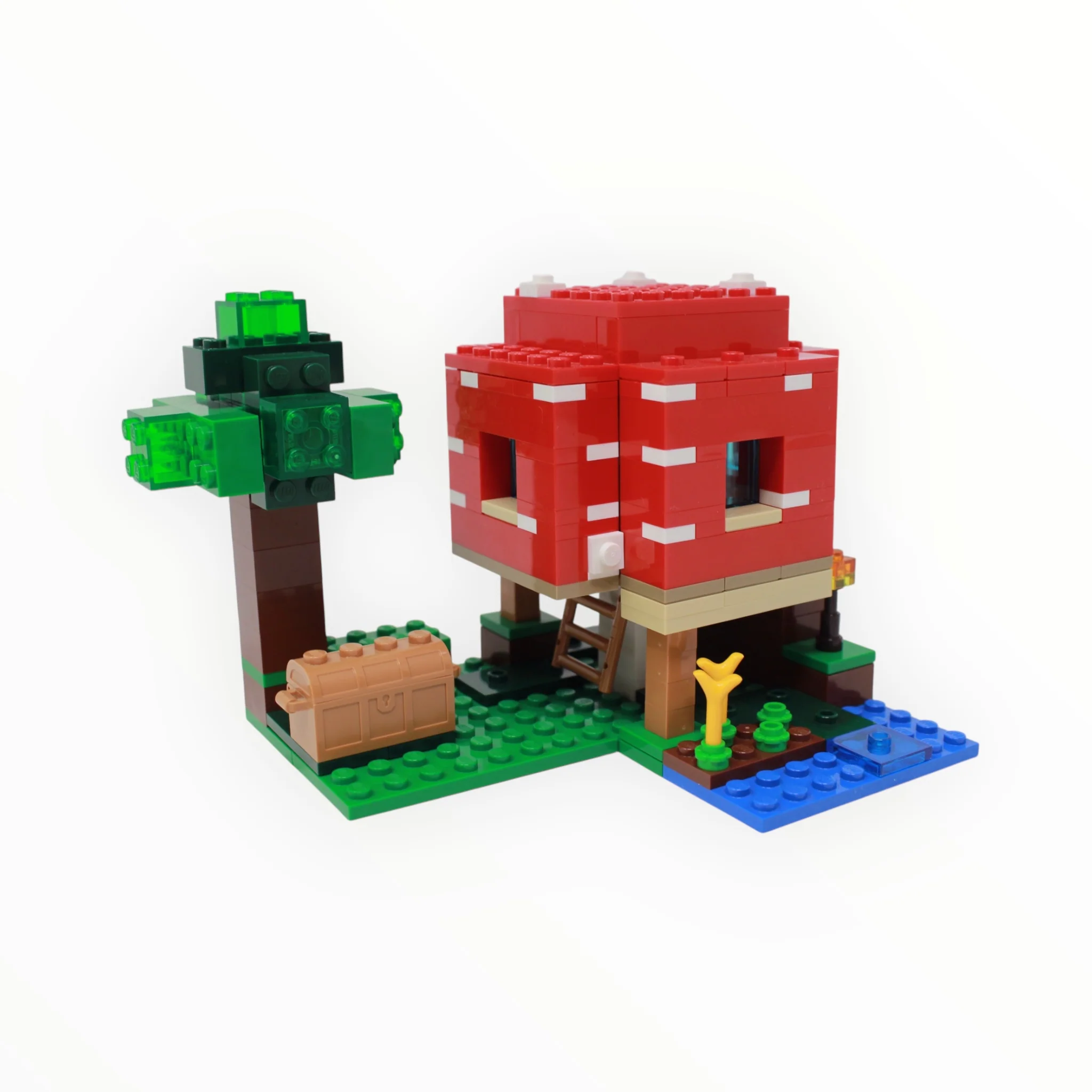 Used Set 21179 Minecraft The Mushroom House - Image 2