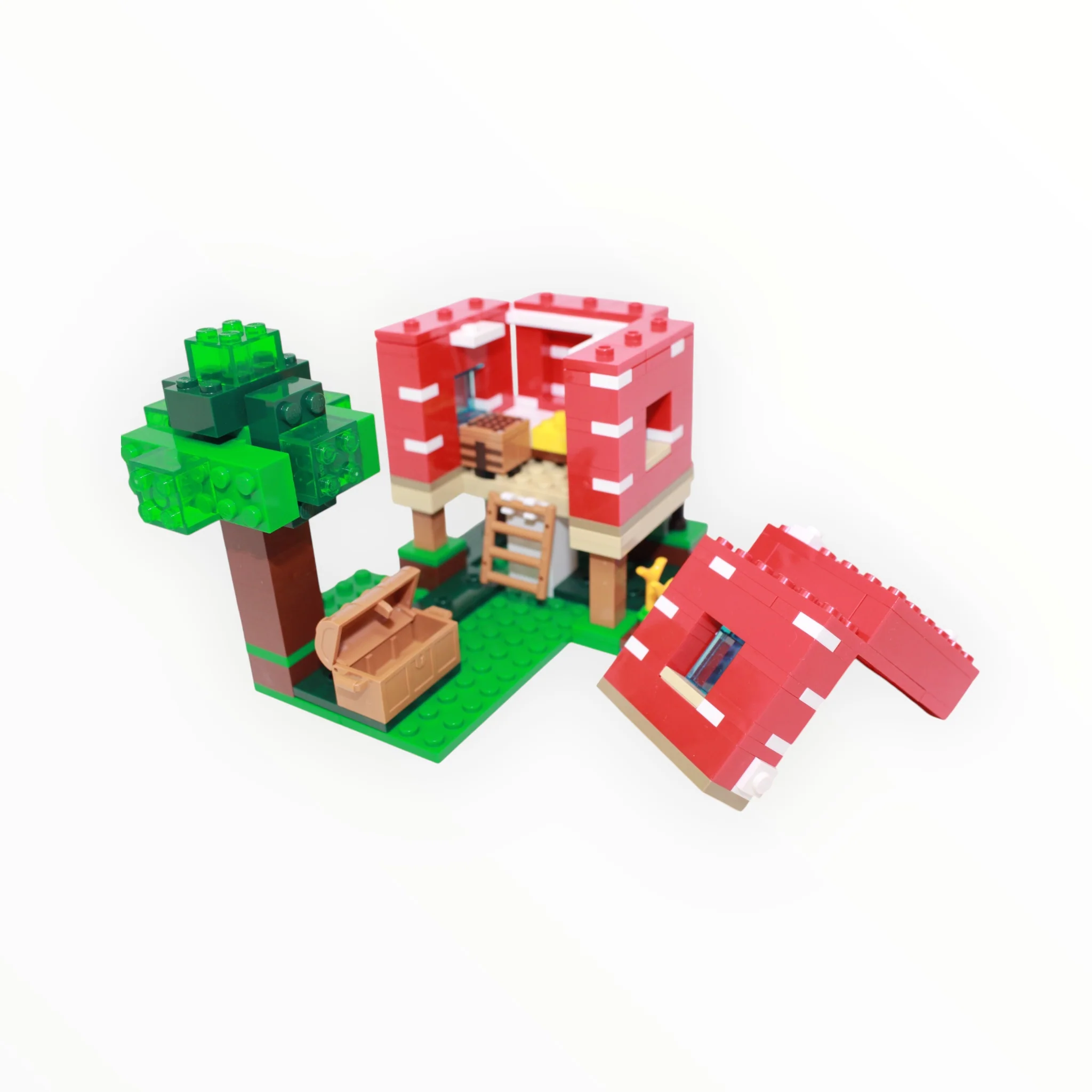 Used Set 21179 Minecraft The Mushroom House - Image 3