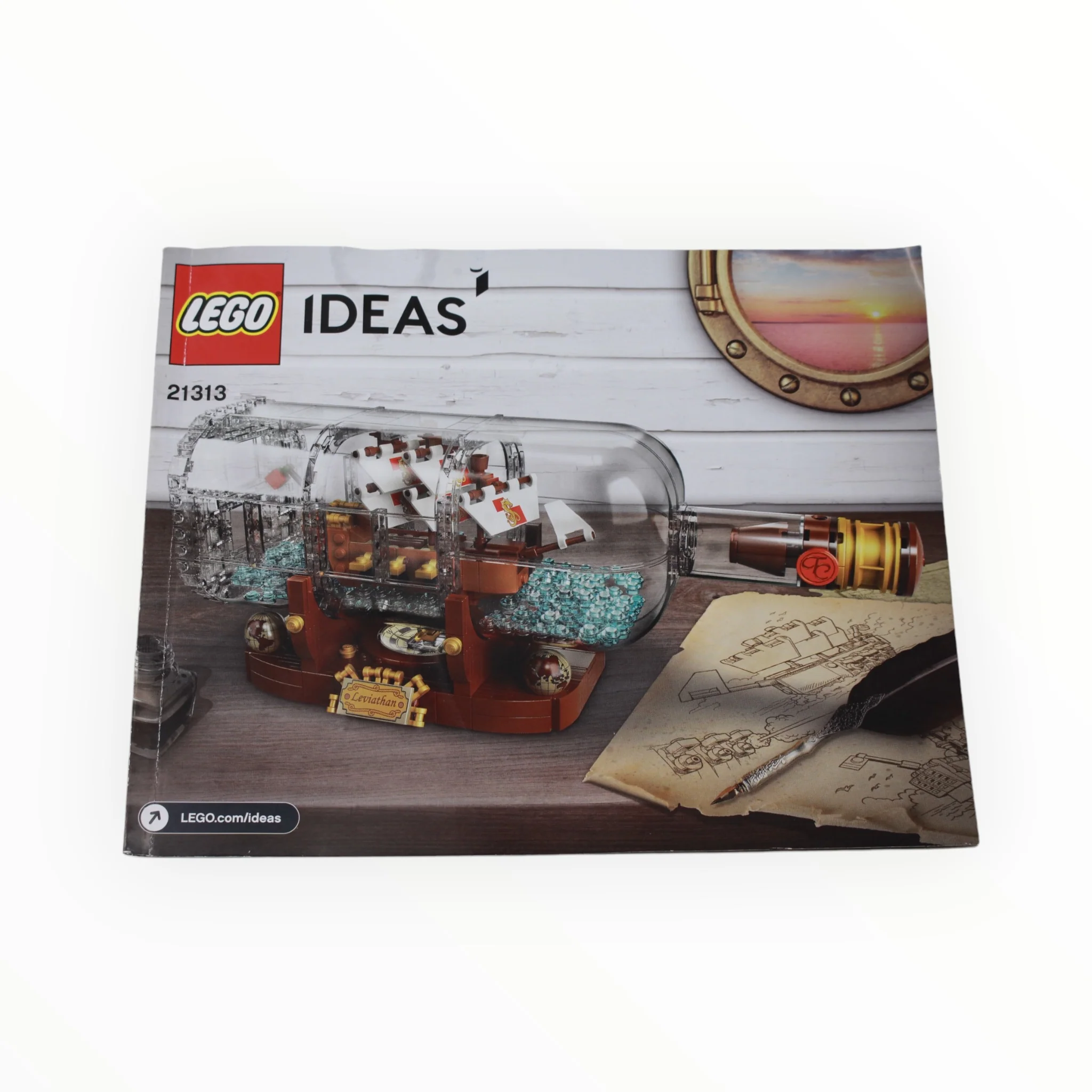 Used Set 21313 LEGO Ideas Ship in a Bottle - Image 3