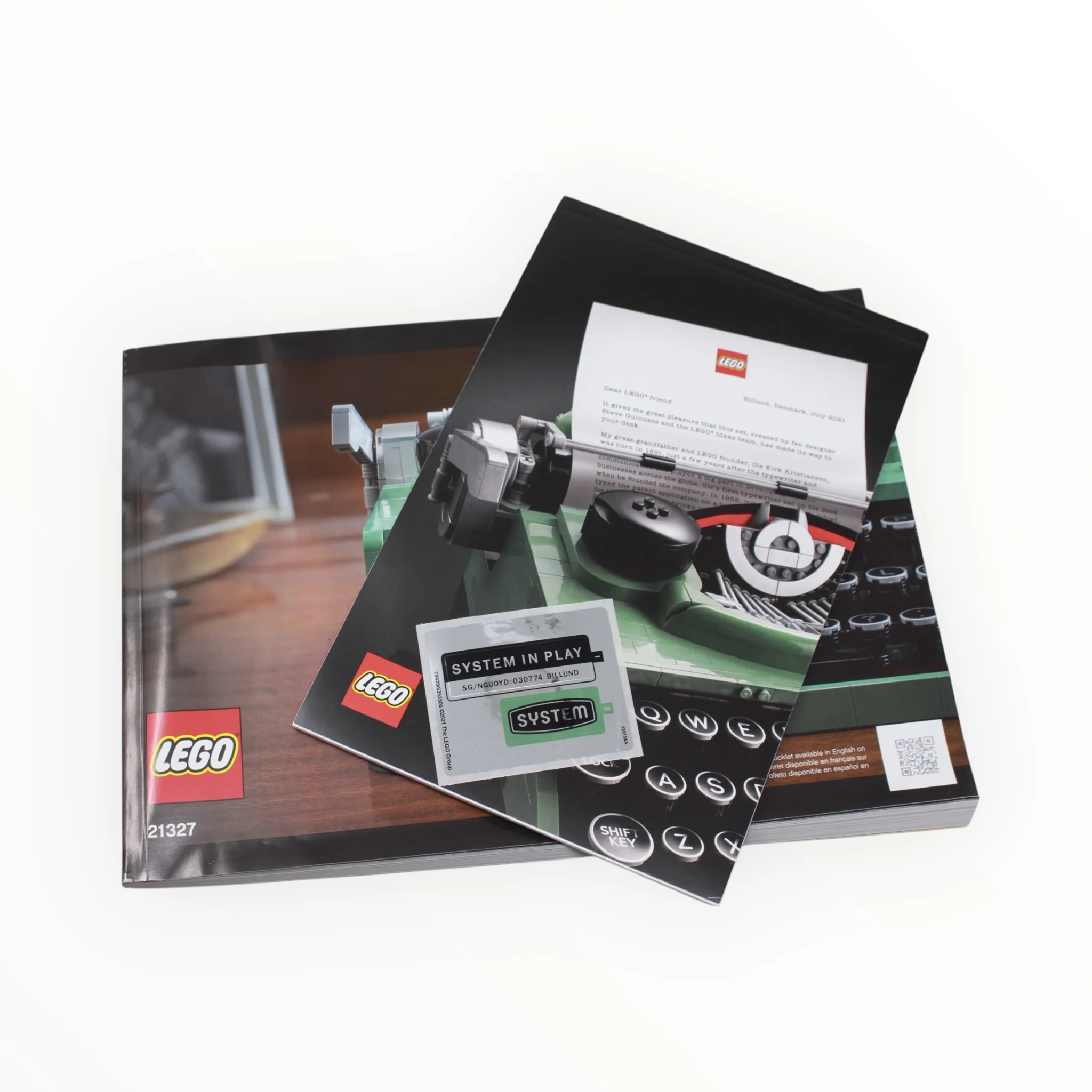 Used Set 21327 LEGO Ideas Typewriter - Image 5
