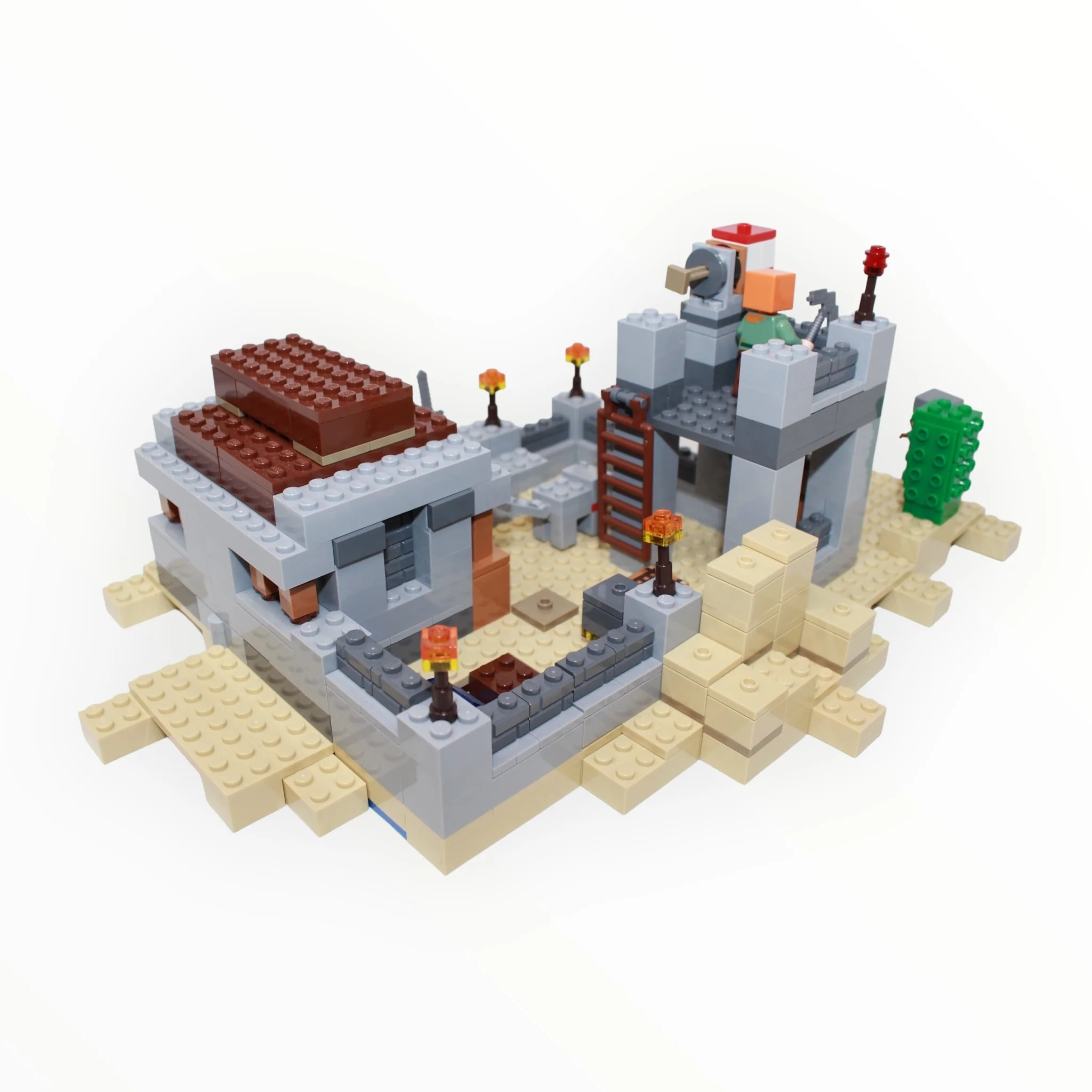 Used Set 21121 Minecraft The Desert Outpost - Image 2