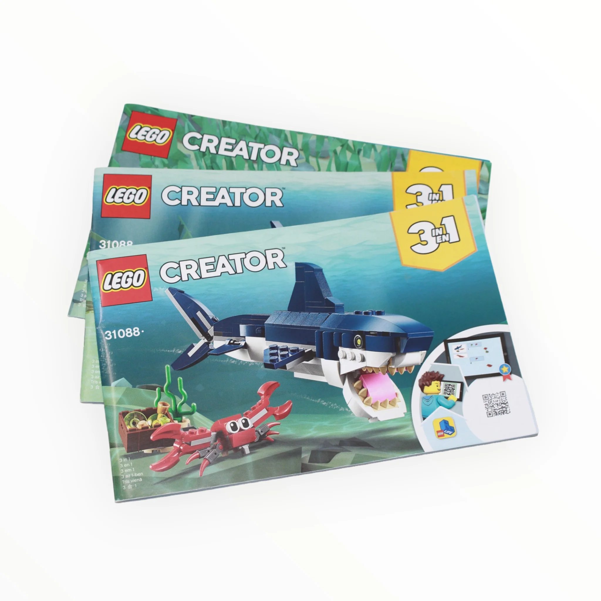 Used Set 31088 Creator Deep Sea Creatures - Image 3