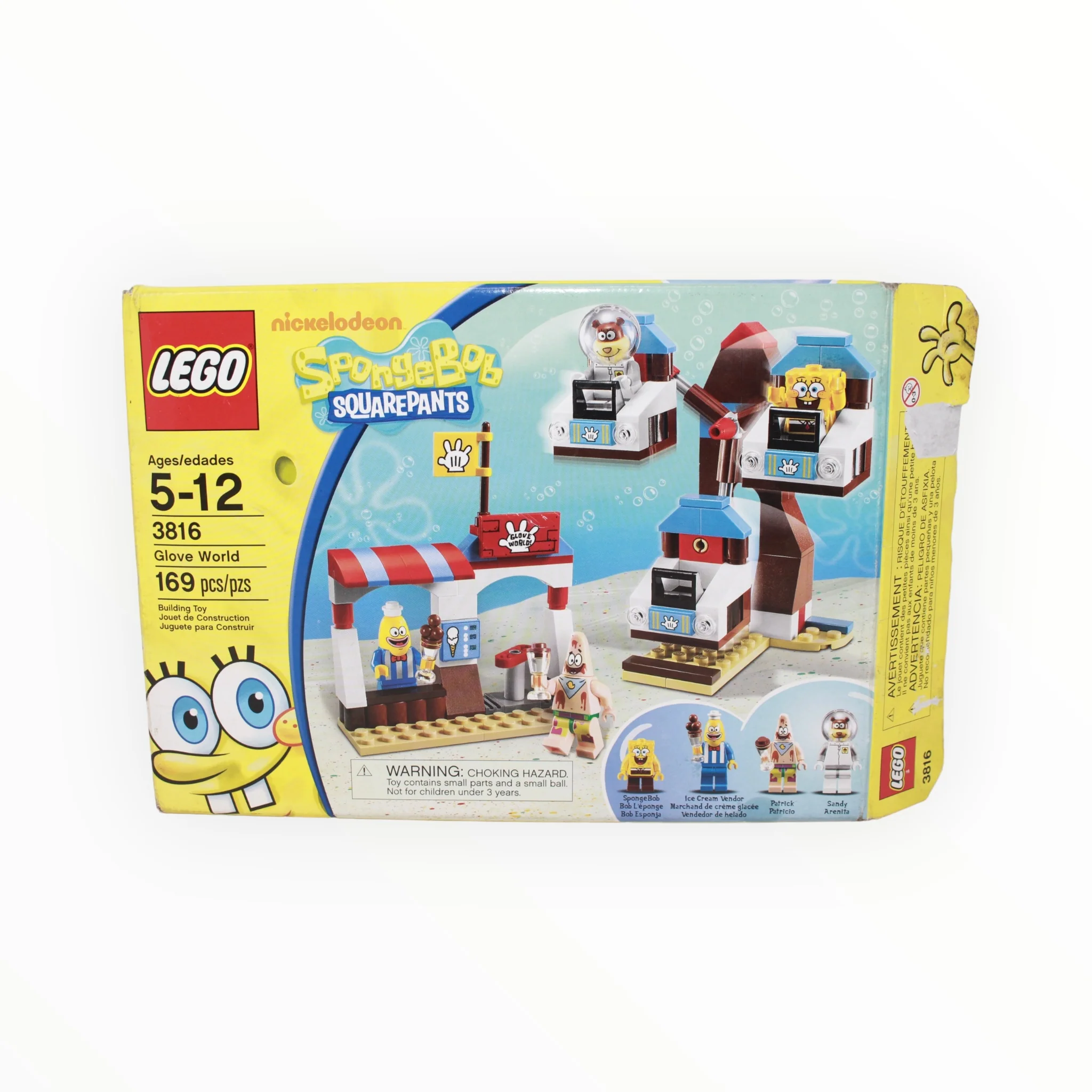 Used Set 3816 SpongeBob SquarePants Glove World - Image 5