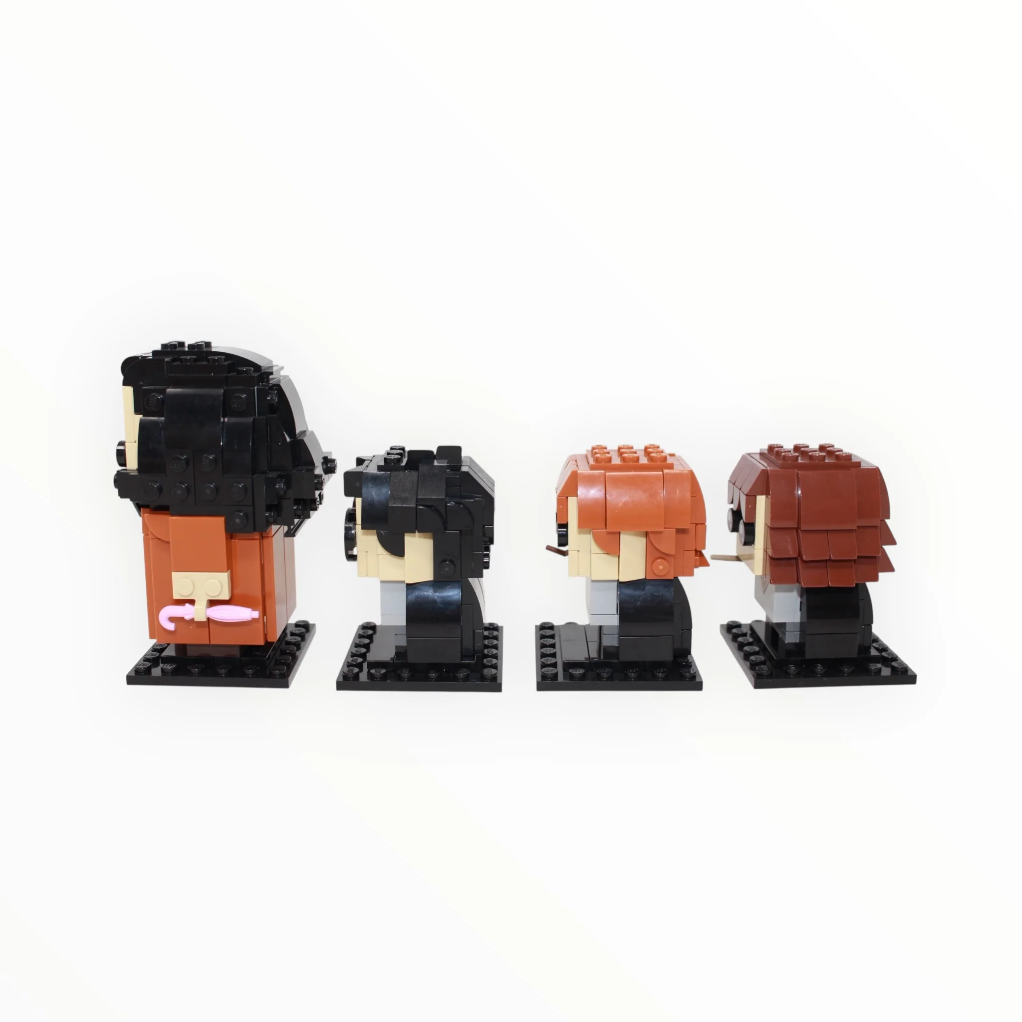 Used Set 40495 BrickHeadz Harry Potter Harry, Hermione, Ron & Hagrid - Image 2