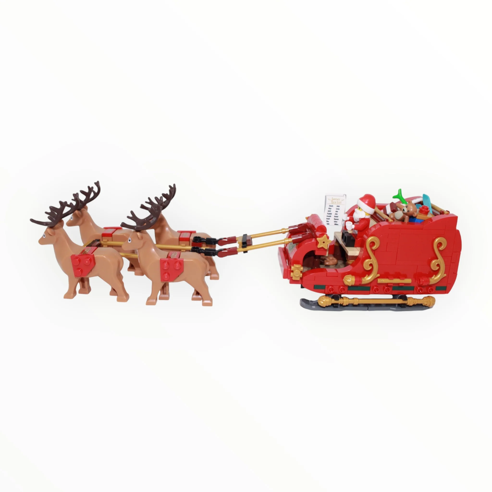 Used Set 40499 LEGO Santa’s Sleigh - Image 2