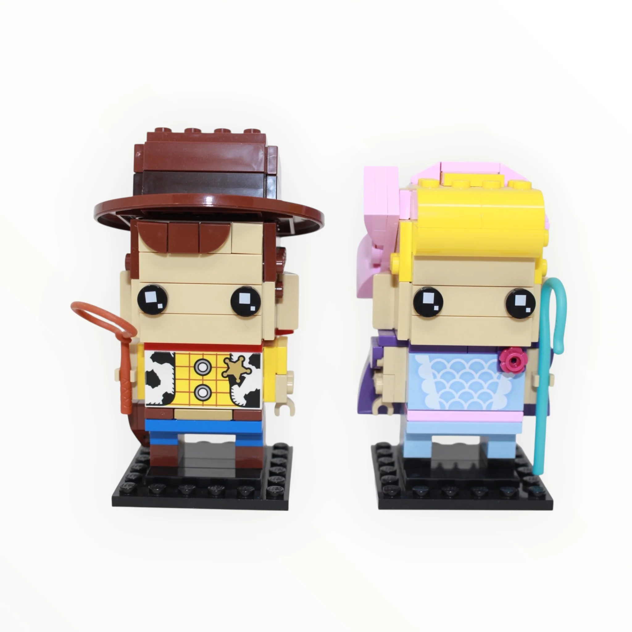 Used Set 40553 BrickHeadz Disney Woody and Bo Peep