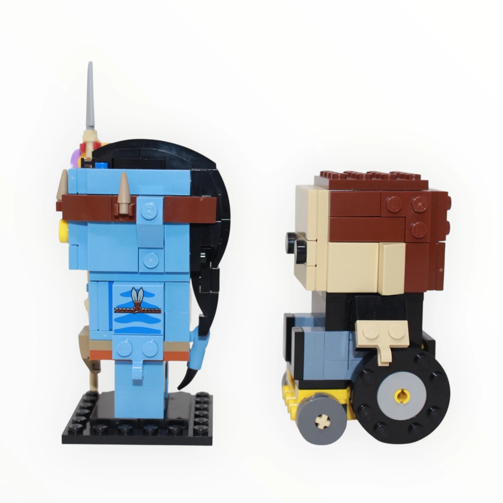 Used Set 40554 BrickHeadz Avatar Jake Sully & his Avatar - Image 2