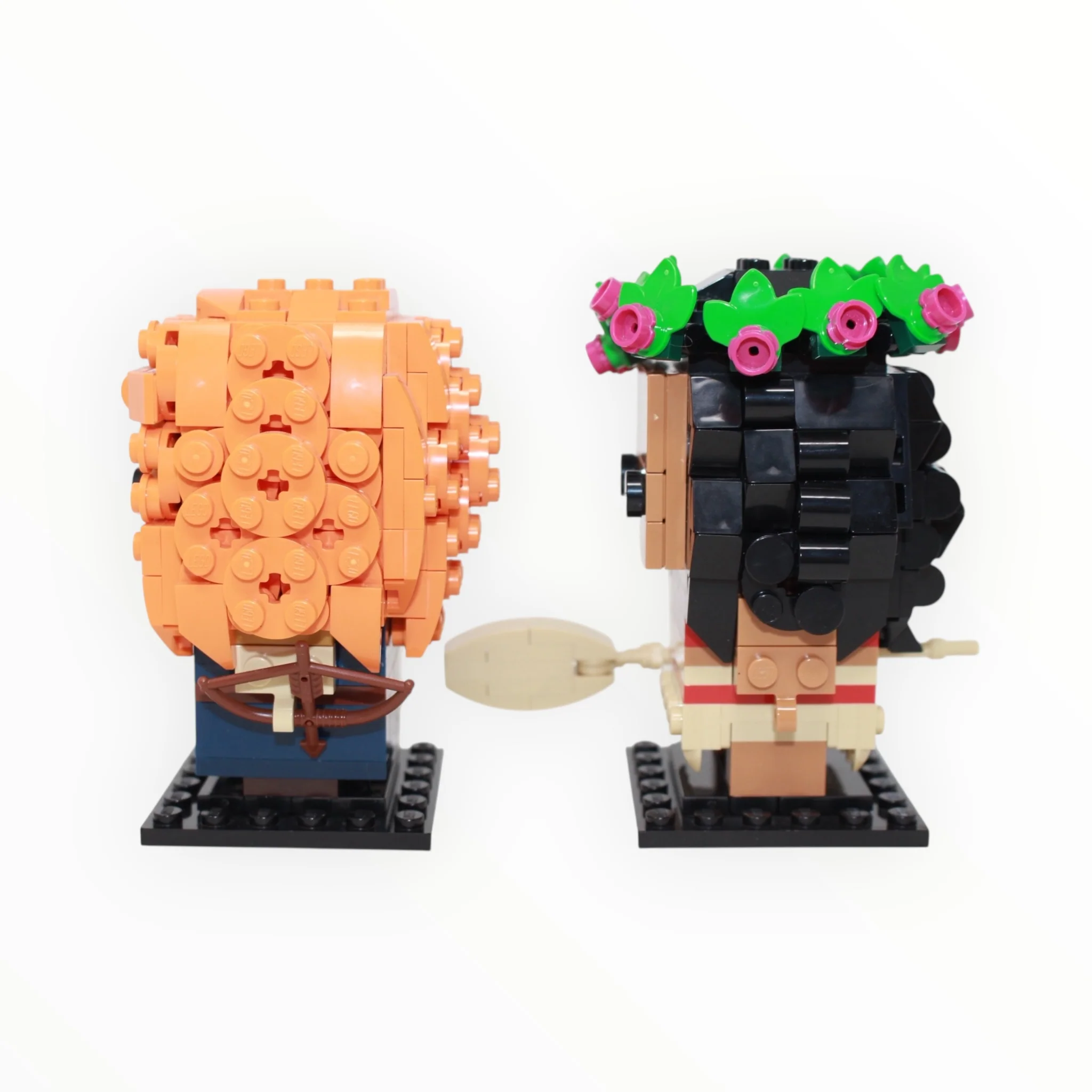 Used Set 40621 BrickHeadz Disney Moana & Merida - Image 2