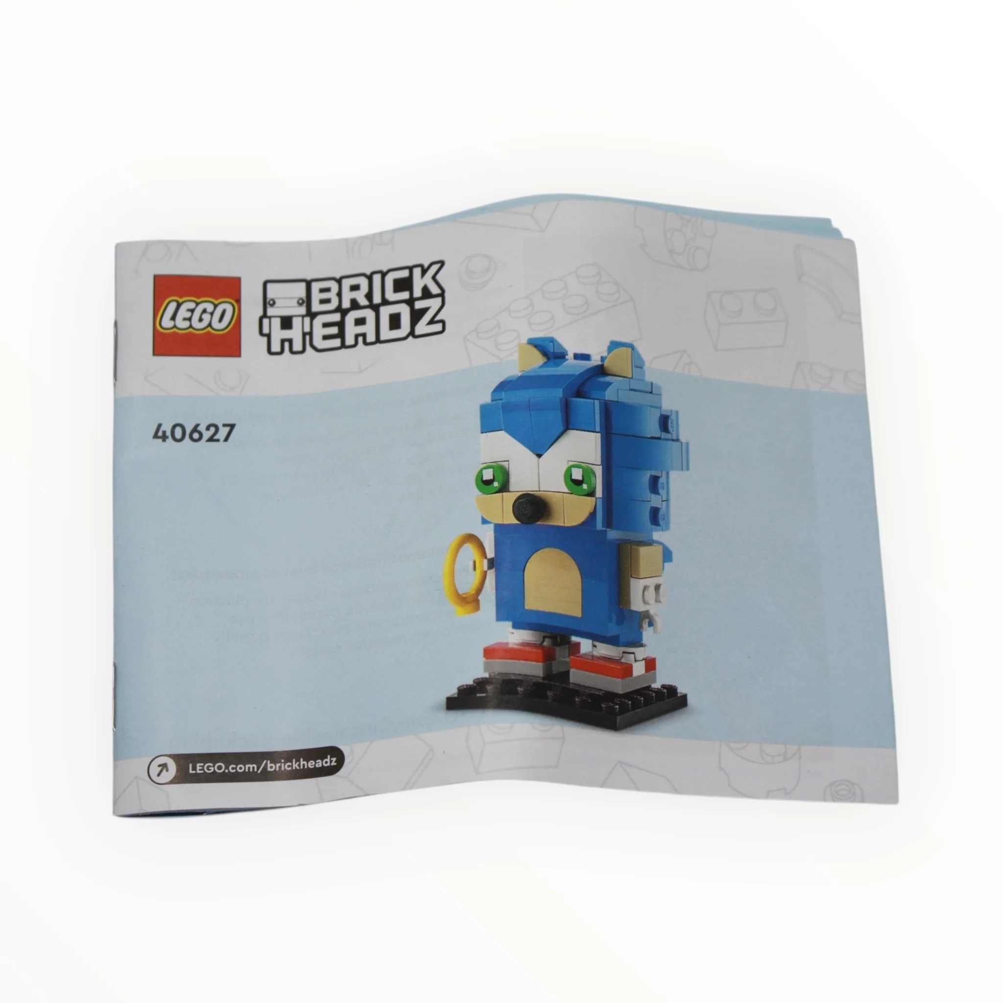 Used Set 40627 BrickHeadz Sonic the Hedgehog - Image 4