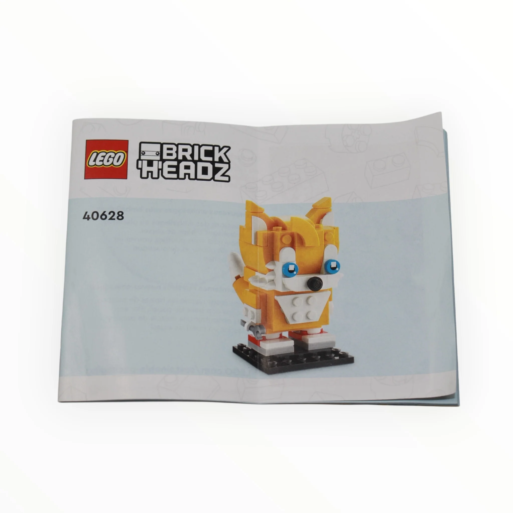 Used Set 40628 BrickHeadz Sonic the Hedgehog Miles "Tails" Prower - Image 4