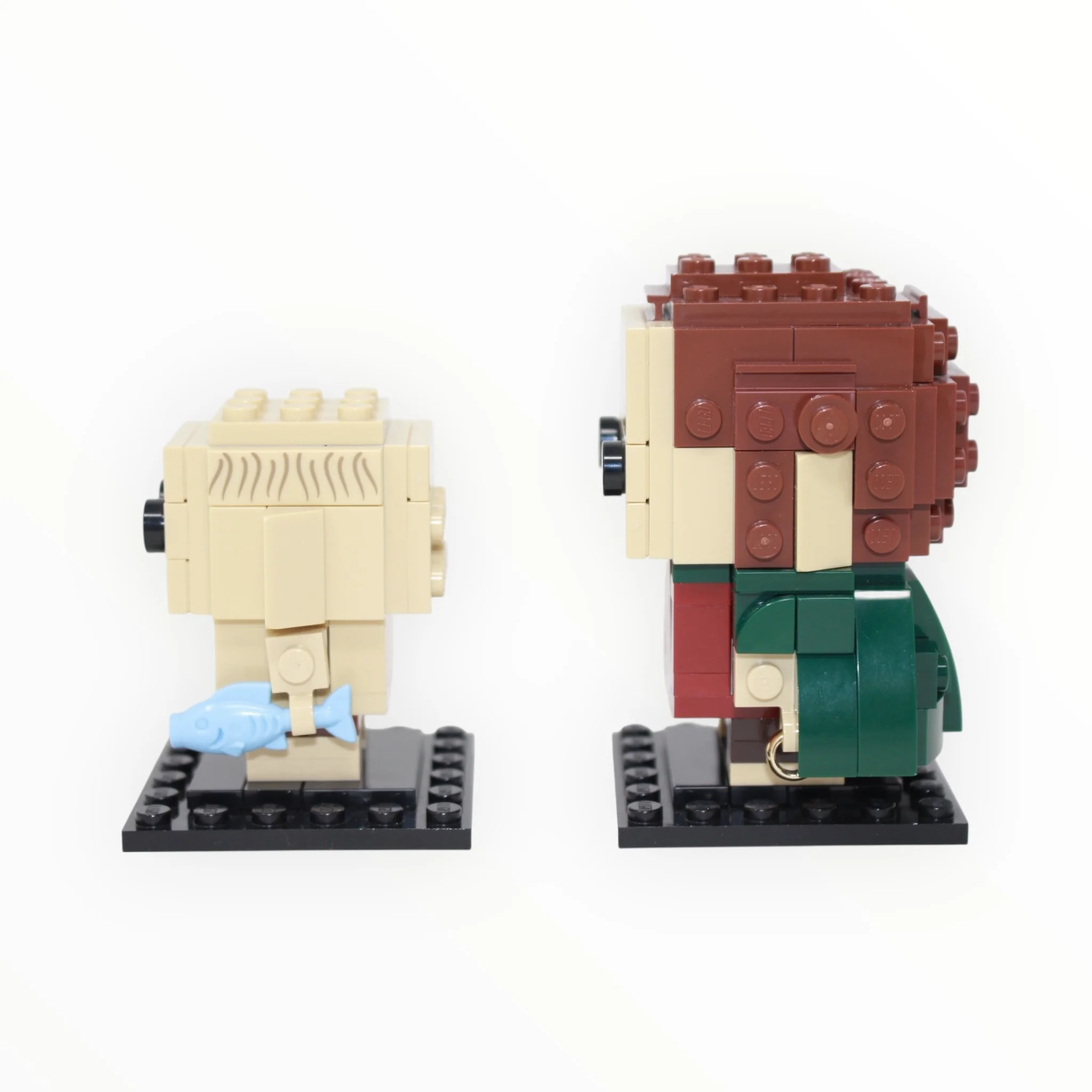 Used Set 40630 BrickHeadz The Lord of the Rings Frodo & Gollum - Image 2