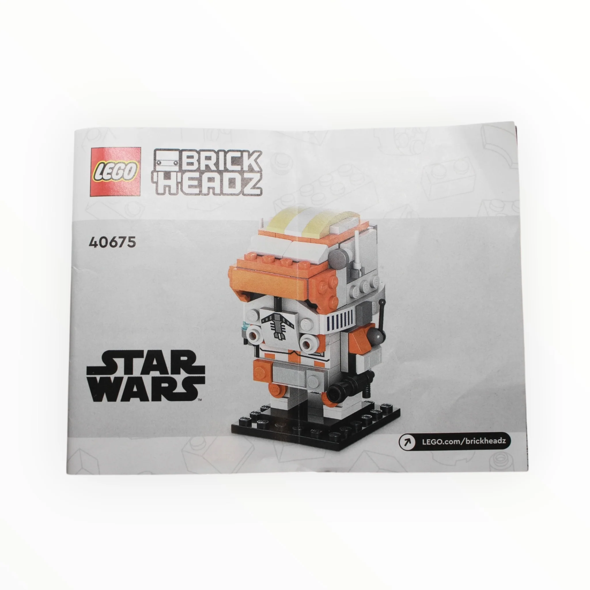 Used Set 40675 BrickHeadz Star Wars Clone Commander Cody - Image 4