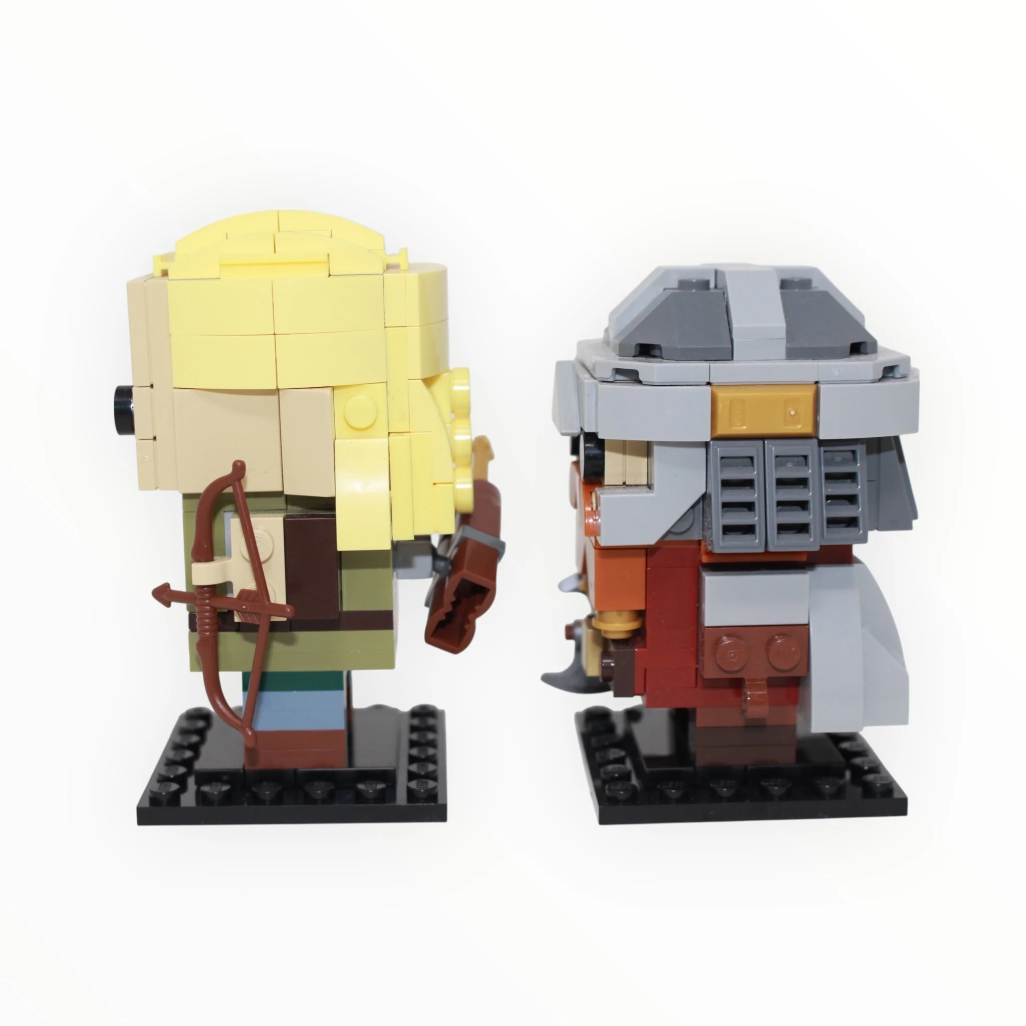 Used Set 40751 BrickHeadz The Lord of the Rings Legolas & Gimli - Image 2