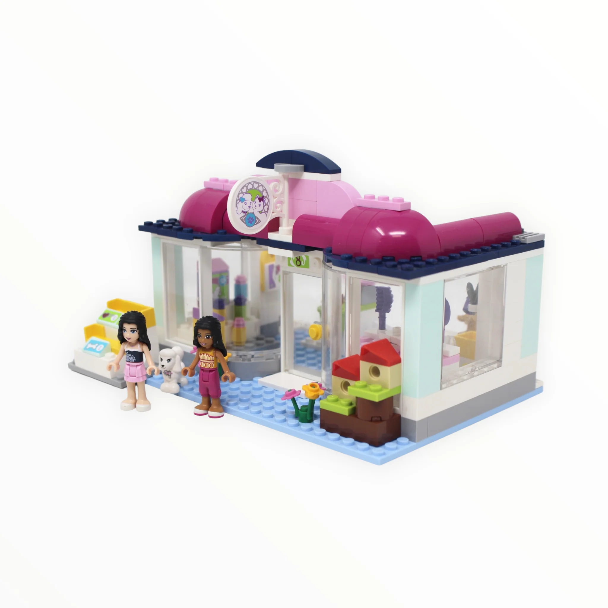Used Set 41007 Friends Heartlake Pet Salon