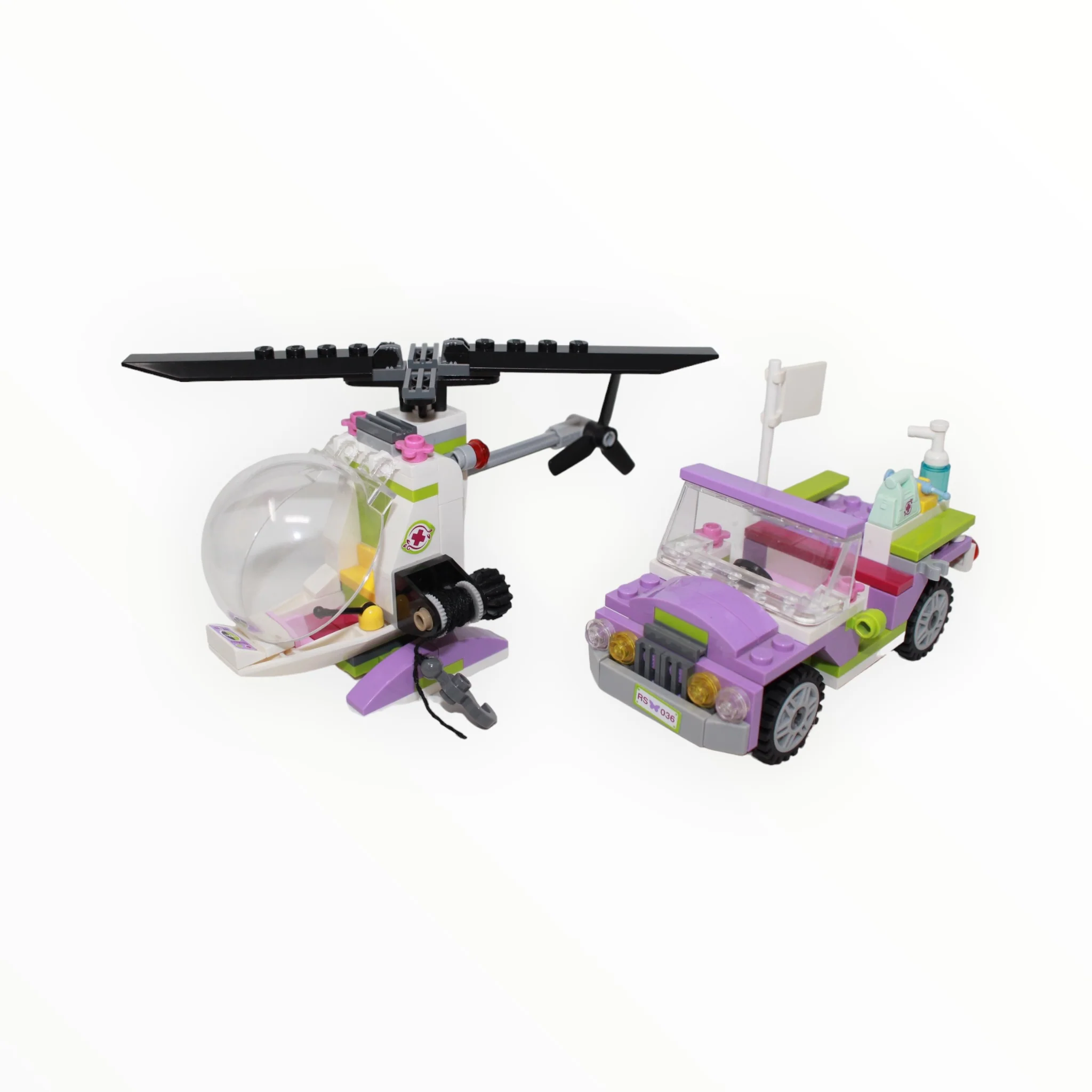 Used Set 41036 Friends Jungle Bridge Rescue - Image 2