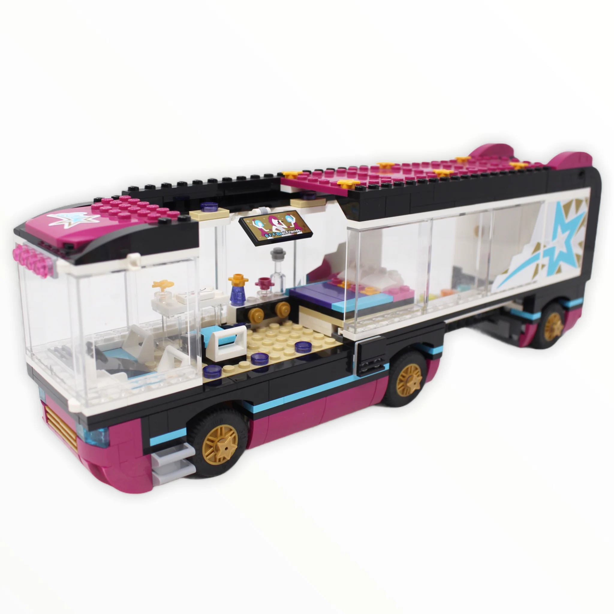 Used Set 41106 Friends Pop Star Tour Bus - Image 3