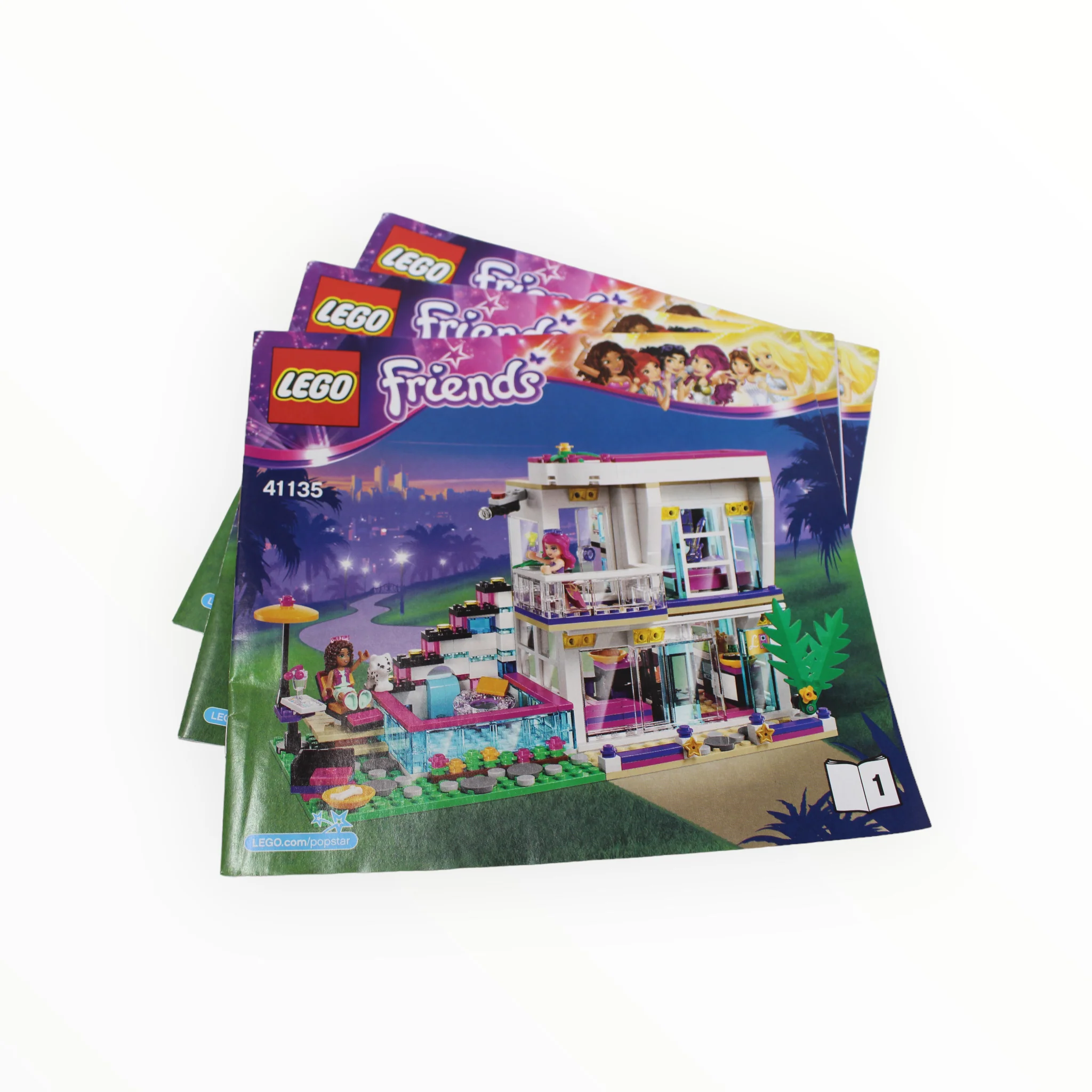 Used Set 41135 Friends Livis Pop Star House - Image 3