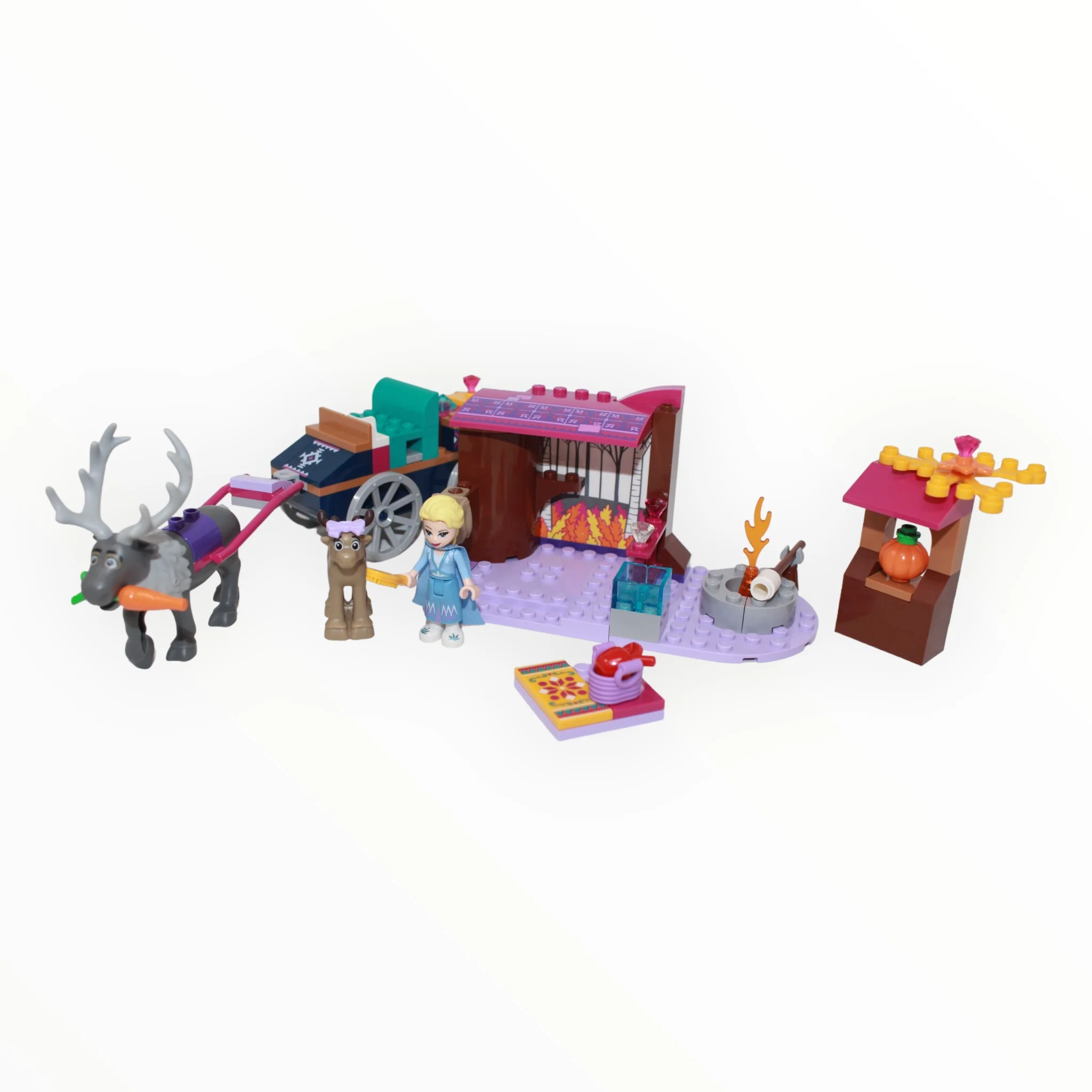 Used Set 41166 Disney Elsa’s Wagon Adventure