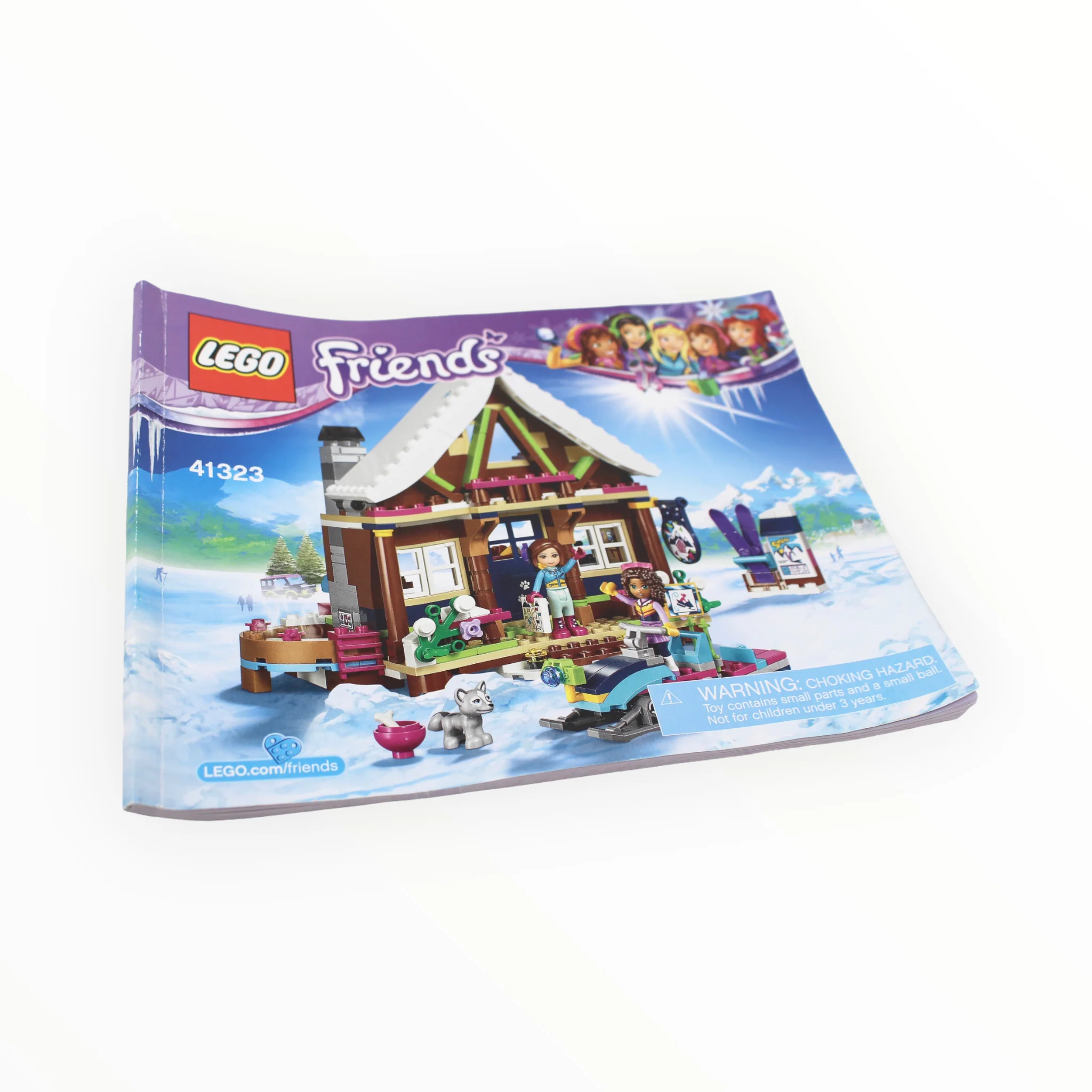 Used Set 41323 Friends Snow Resort Chalet - Image 3