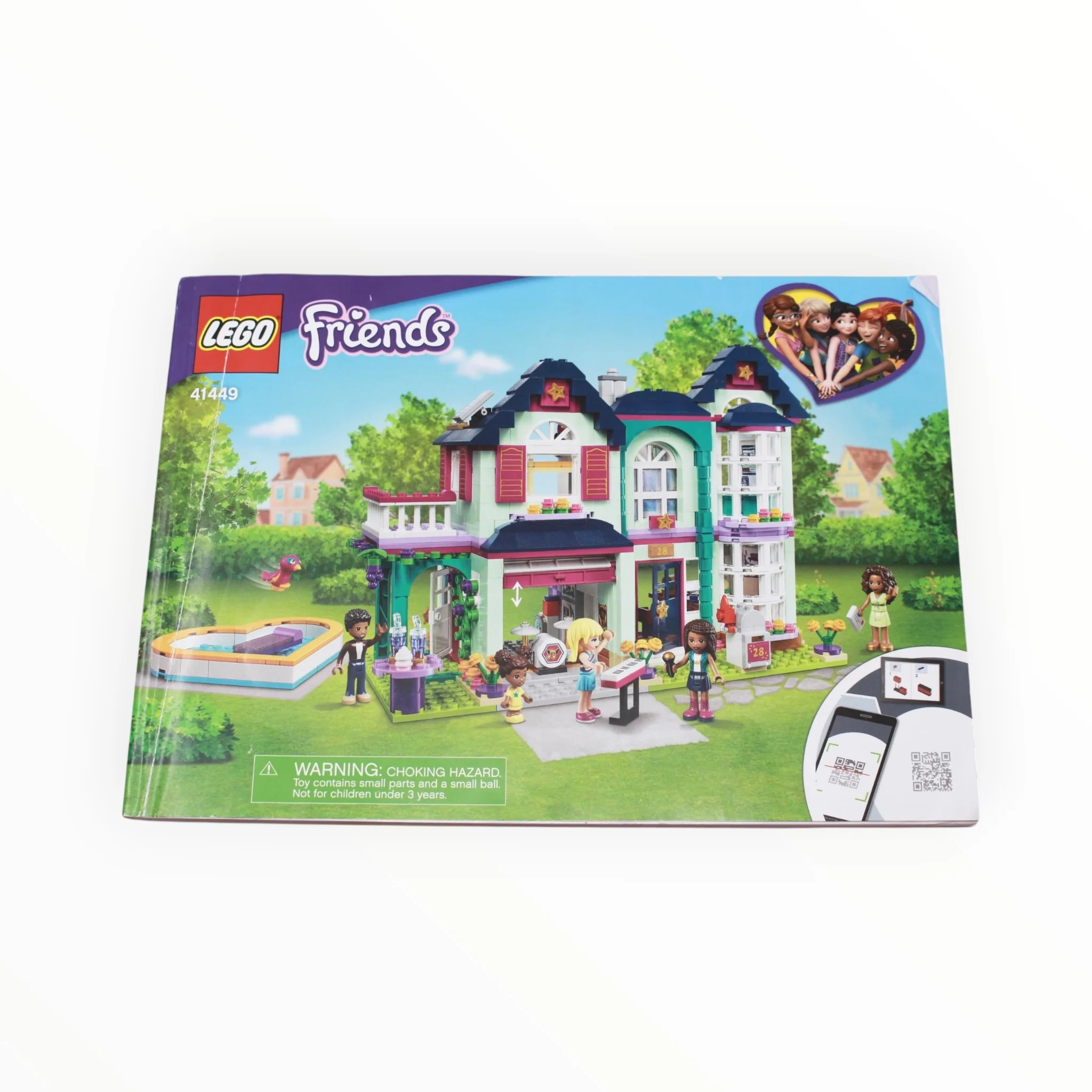 Used Set 41449 Friends Andrea’s Family House - Image 5