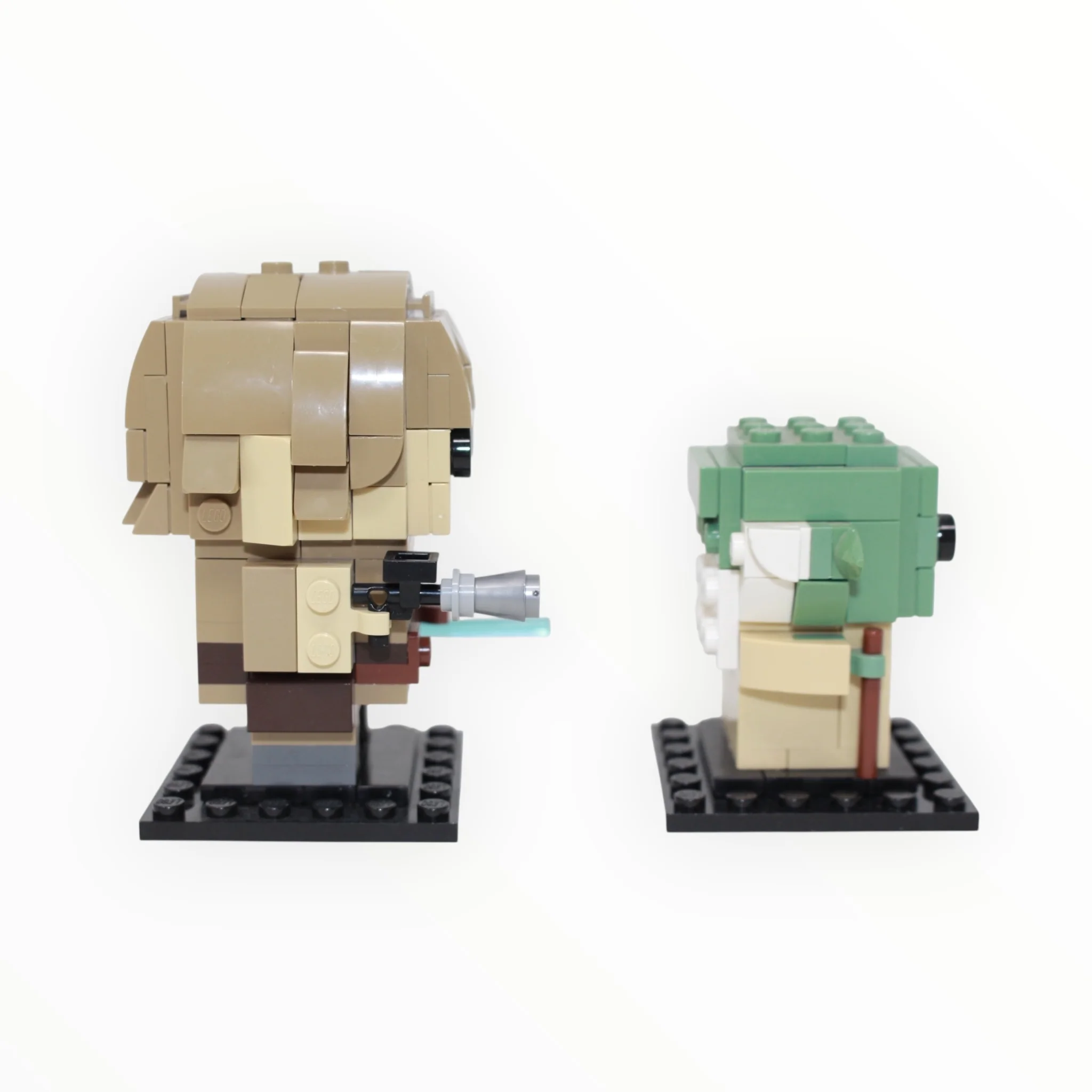 Used Set 41627 BrickHeadz Star Wars Luke Skywalker & Yoda - Image 2