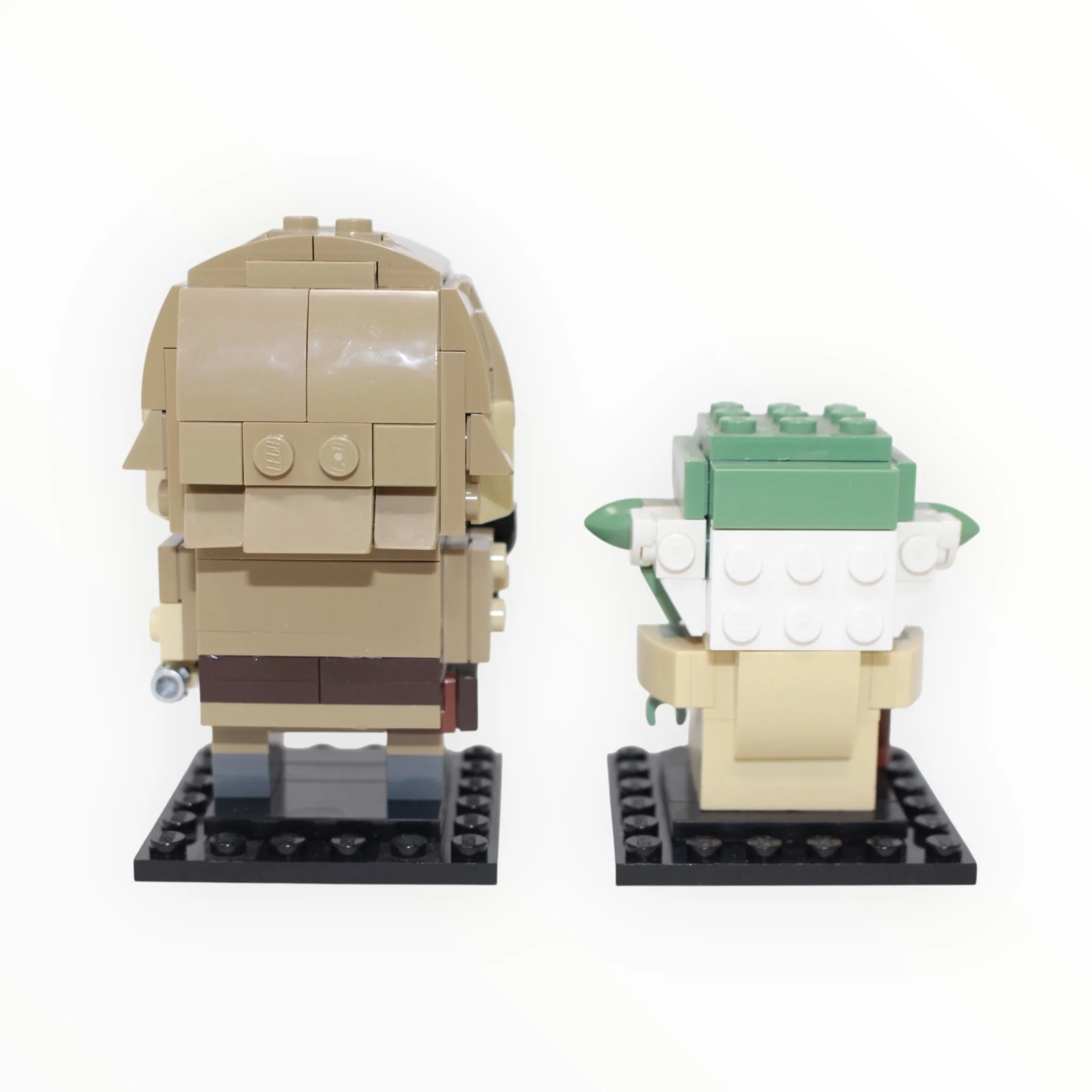 Used Set 41627 BrickHeadz Star Wars Luke Skywalker & Yoda - Image 3